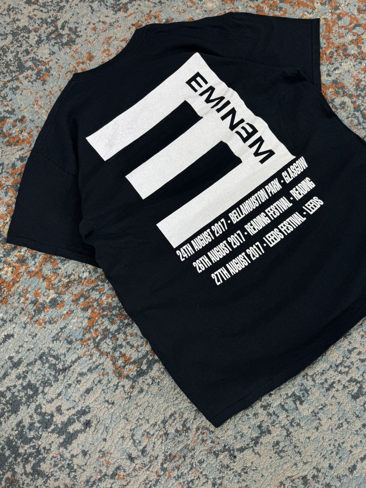 Eminem × Rap Tees × Vintage Vintage 2017 Eminem revival tour graphic rap tee merch Size US L / EU 52-54 / 3 - 4 Thumbnail