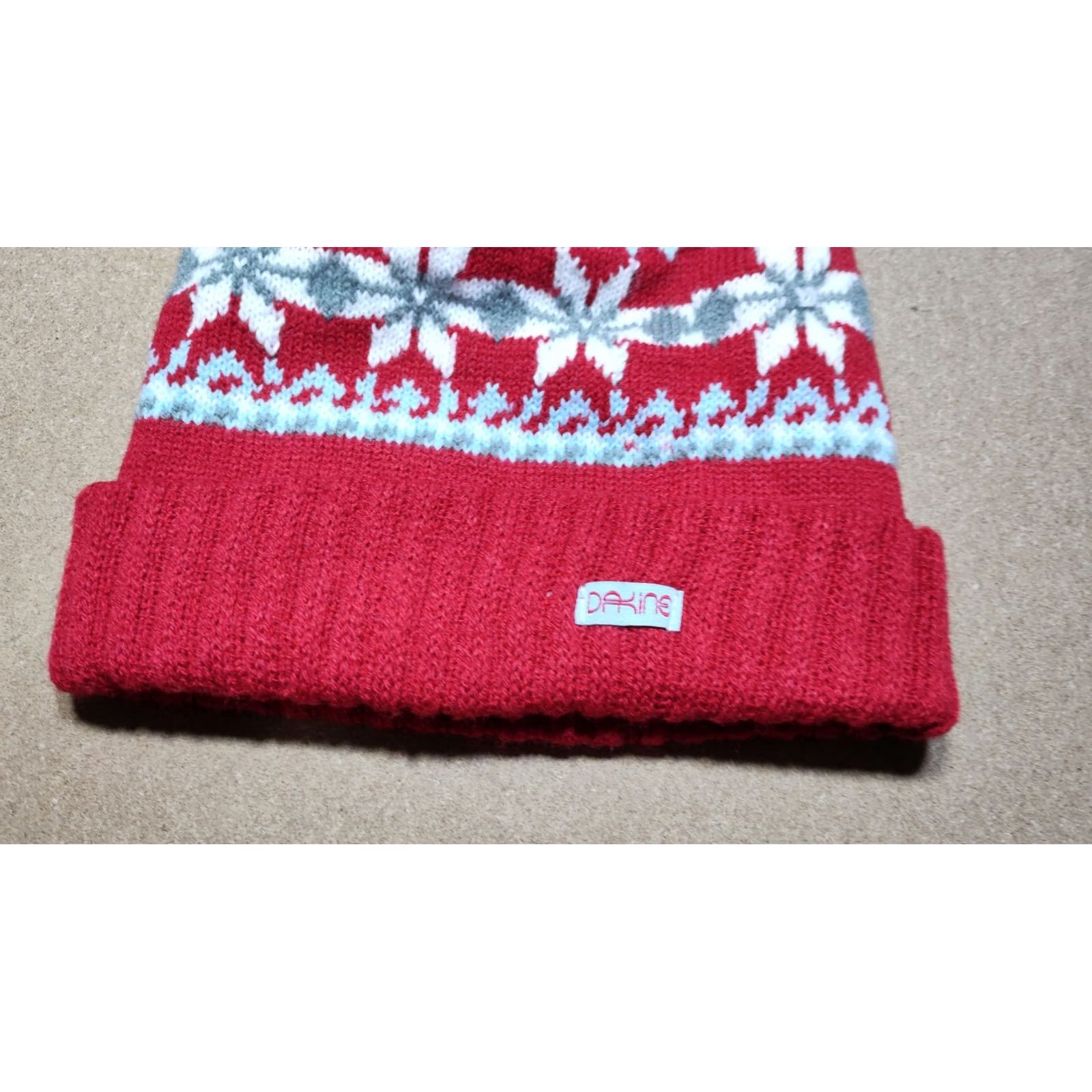 Dakine DAKINE Beanie Hat One Size Pom Knit Bobble Winter Thermal Quick Dry Multicolor Unisex Adults Knit Beanie Weather Outdoor Fall Winter Mens Womens Size ONE SIZE - 6 Thumbnail