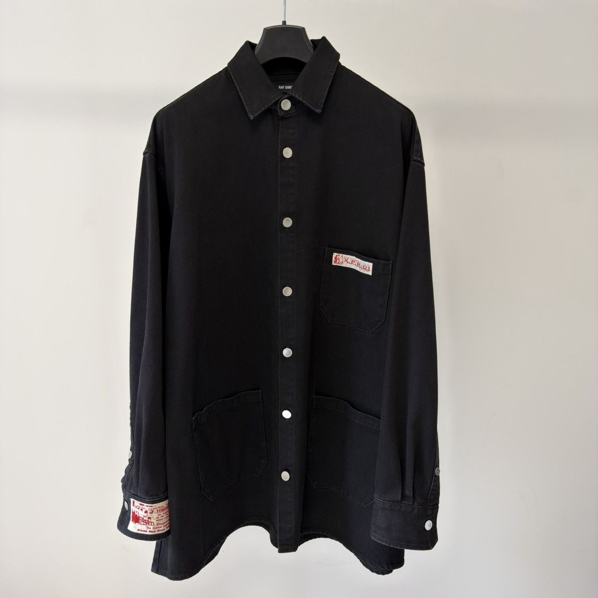 Raf Simons × Raf by Raf Simons Raf Simons big fit denim jacket aw