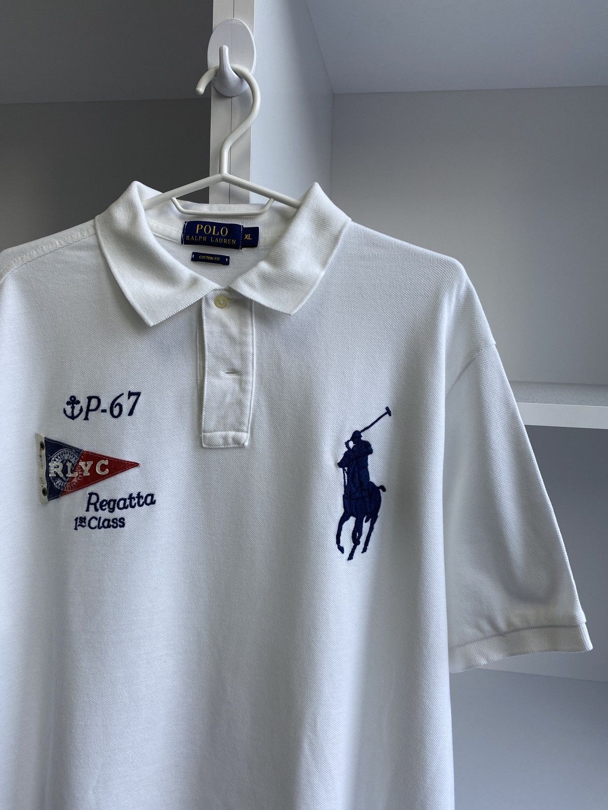 Polo Ralph Lauren × Vintage Vintage Polo Ralph Lauren Polo tee Size US XL / EU 56 / 4 - 4 Thumbnail