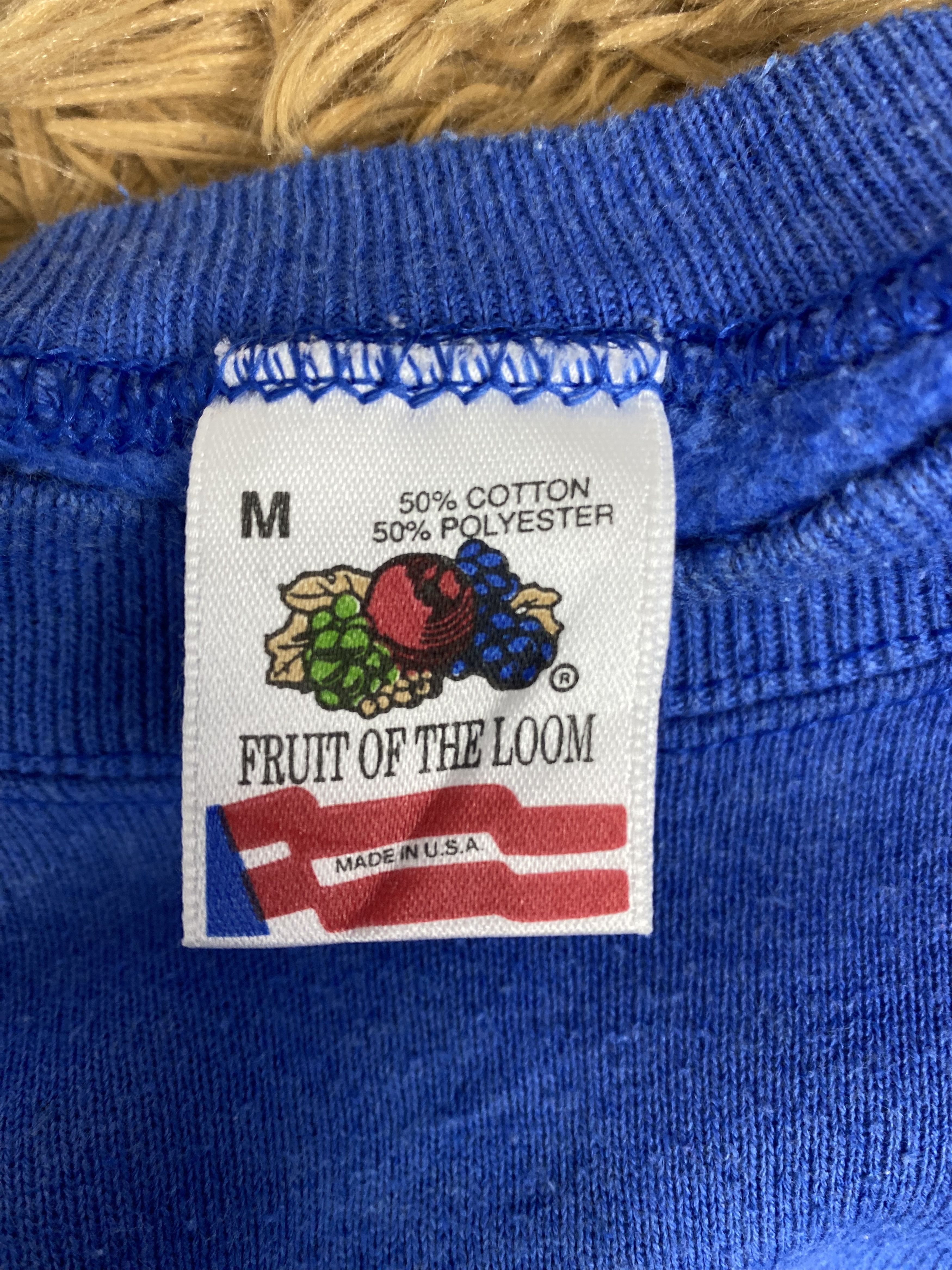 Fruit Of The Loom Vintage Fruit of The Loom Sweatshirts DJ1062 Size US M / EU 48-50 / 2 - 6 Thumbnail