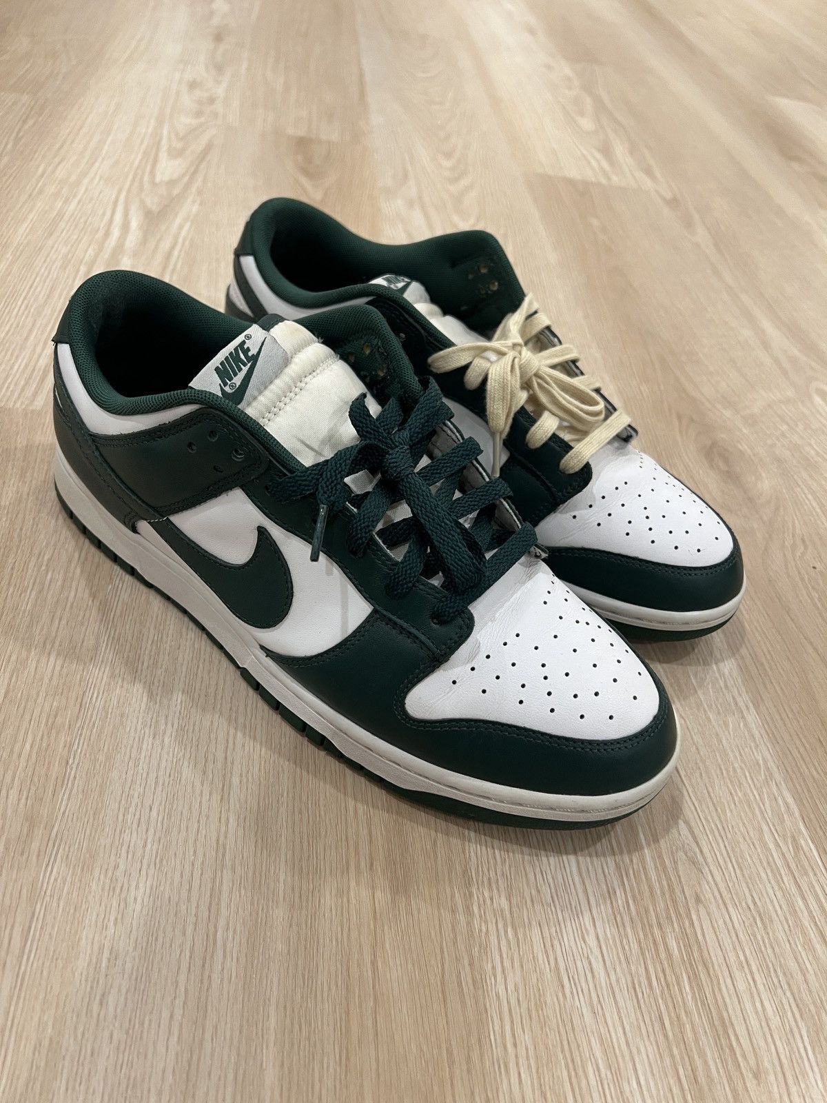 Nike Nike Michigan State Dunk Low Size US 12 / EU 45 - 3 Thumbnail
