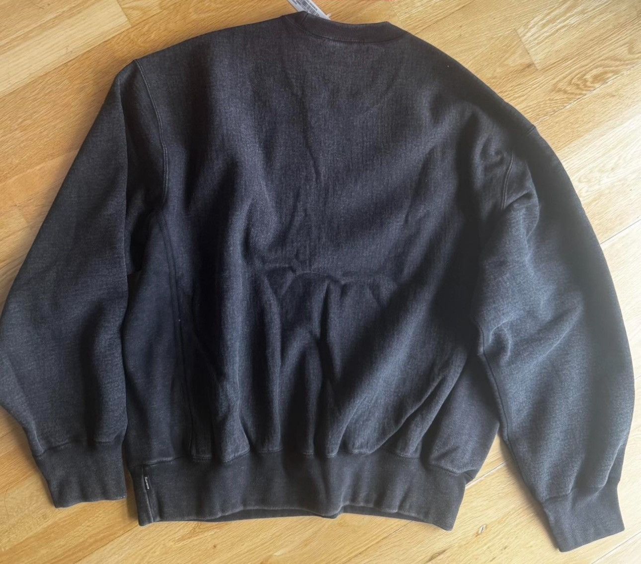 Supreme Supreme Washed Box Logo Crewneck black. Size Medium Size US M / EU 48-50 / 2 - 3 Thumbnail
