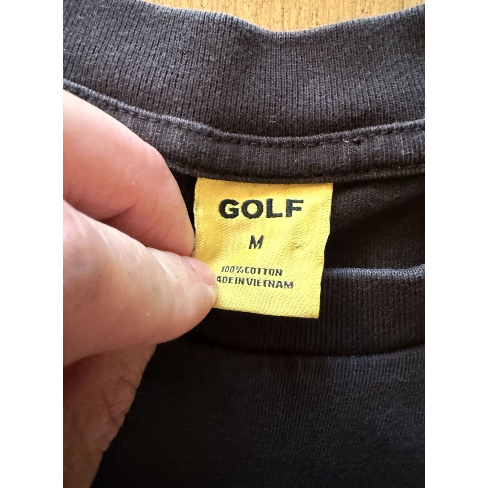 Golf Wang Golf Wang T-Shirt Men’s M Black 3D Logo Regular Size Medium Chest 20.25” Length 25.25” Used Vintage? Size US M / EU 48-50 / 2 - 3 Thumbnail