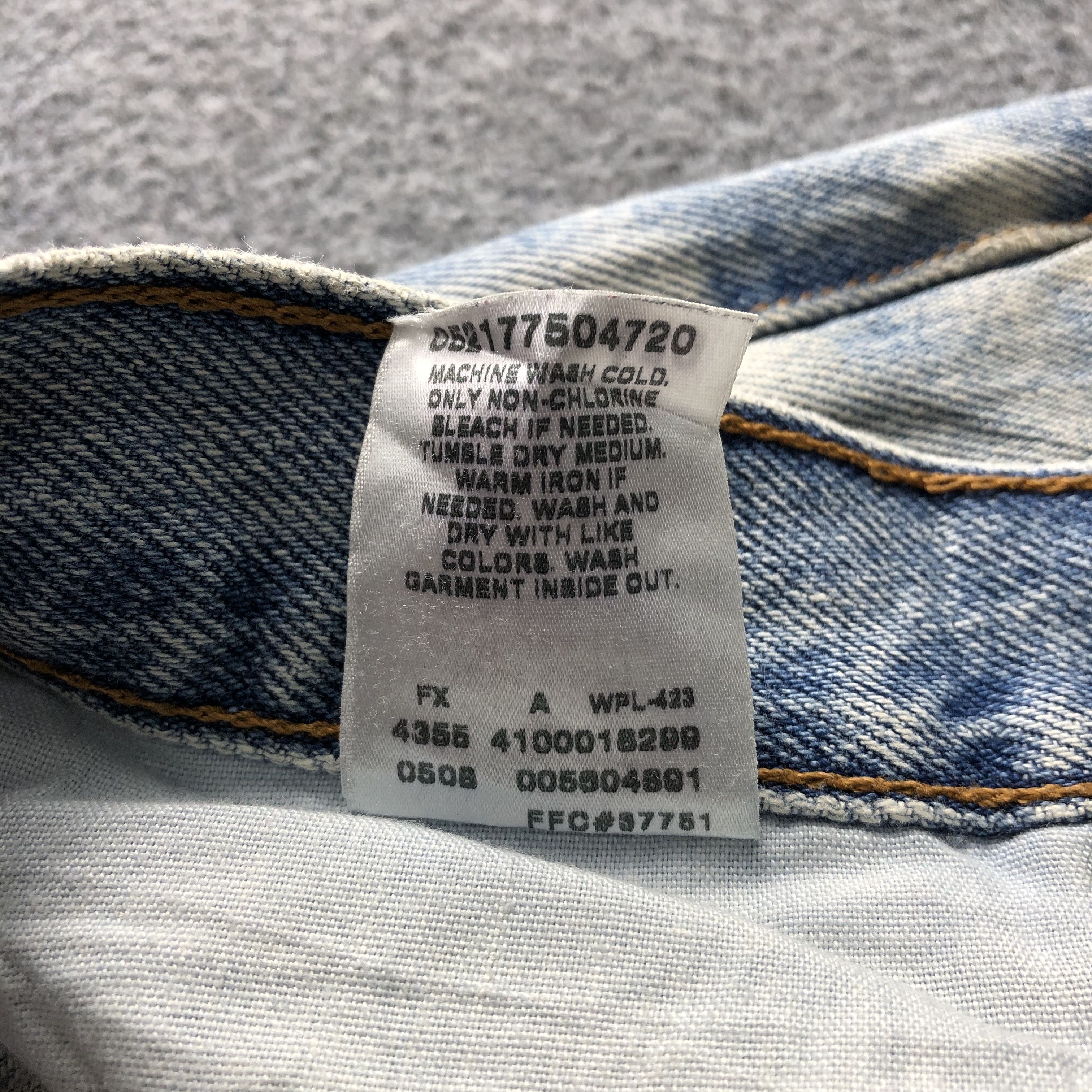 Levi's Light Wash Vintage Levis 560 Jeans-J1138 Size US 36 / EU 52 - 11 Thumbnail