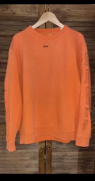 Vlone X Off-White Sweatshirt in Orange