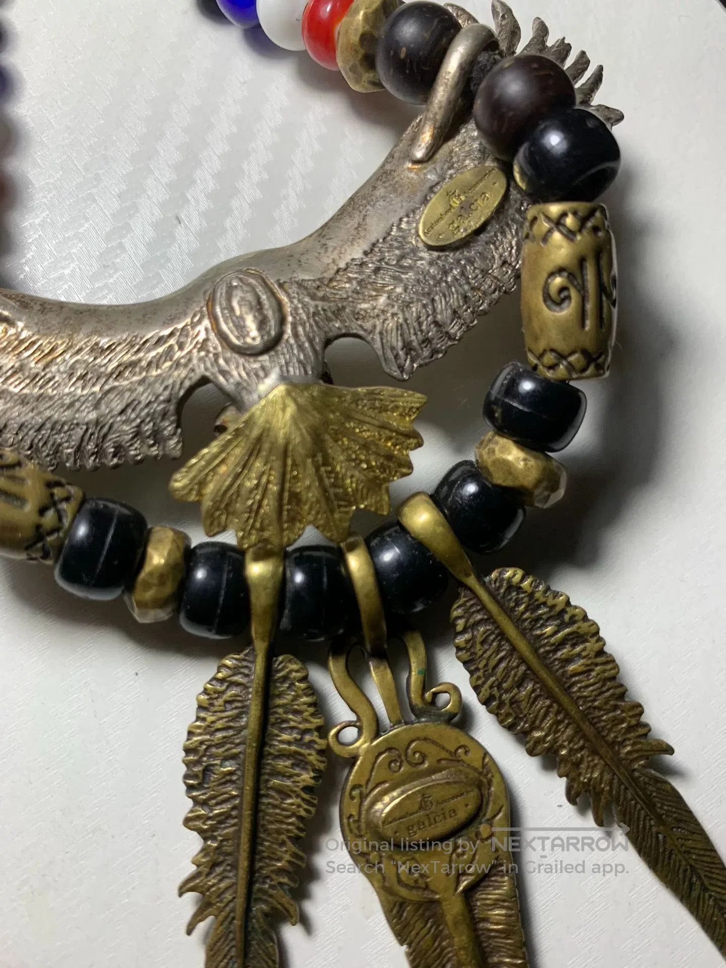 Vintage Vintage Eagle Pendant with Adjustable Necklace. Size ONE SIZE - 6 Thumbnail