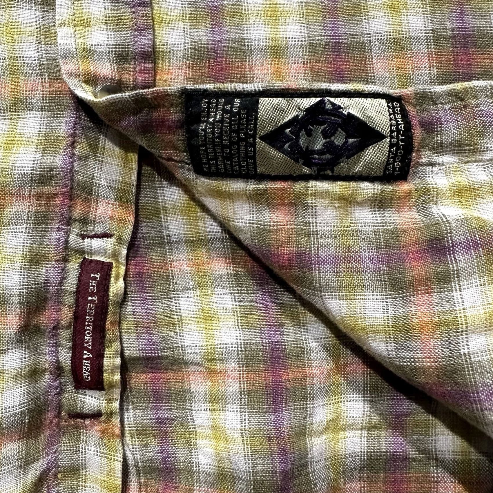 The Territory Ahead Territory Ahead Plaid Button Up Shirt - Size S - Adult Men Size US S / EU 44-46 / 1 - 6 Thumbnail