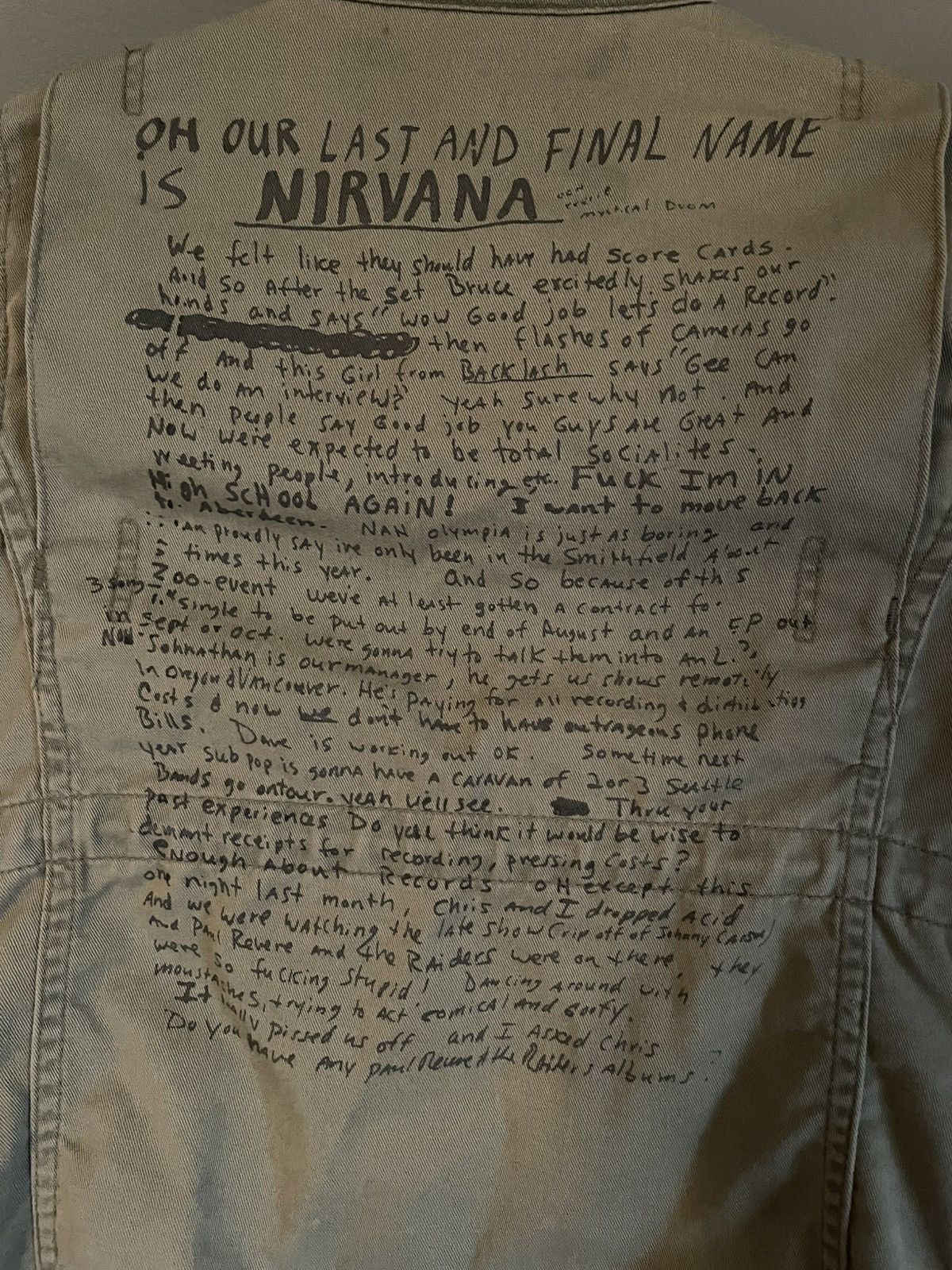 Hysteric Glamour Hysteric Glamour Kurt Cobain Nirvana jacket Size XS / US 0-2 / IT 36-38 - 7 Thumbnail