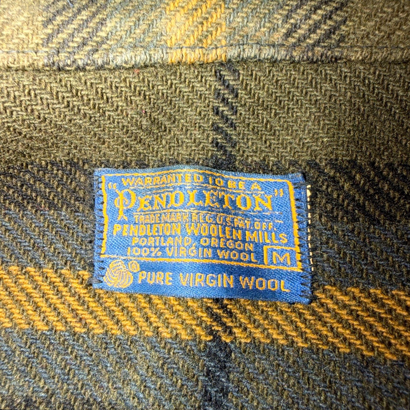 Pendleton VINTAGE Pendleton Jacket Mens Wool Mackinaw Cruiser Coat 70s Plaid Brown M Adult Medium Brown 80s 90s Grunge Outdoors Mens Size US M / EU 48-50 / 2 - 4 Thumbnail