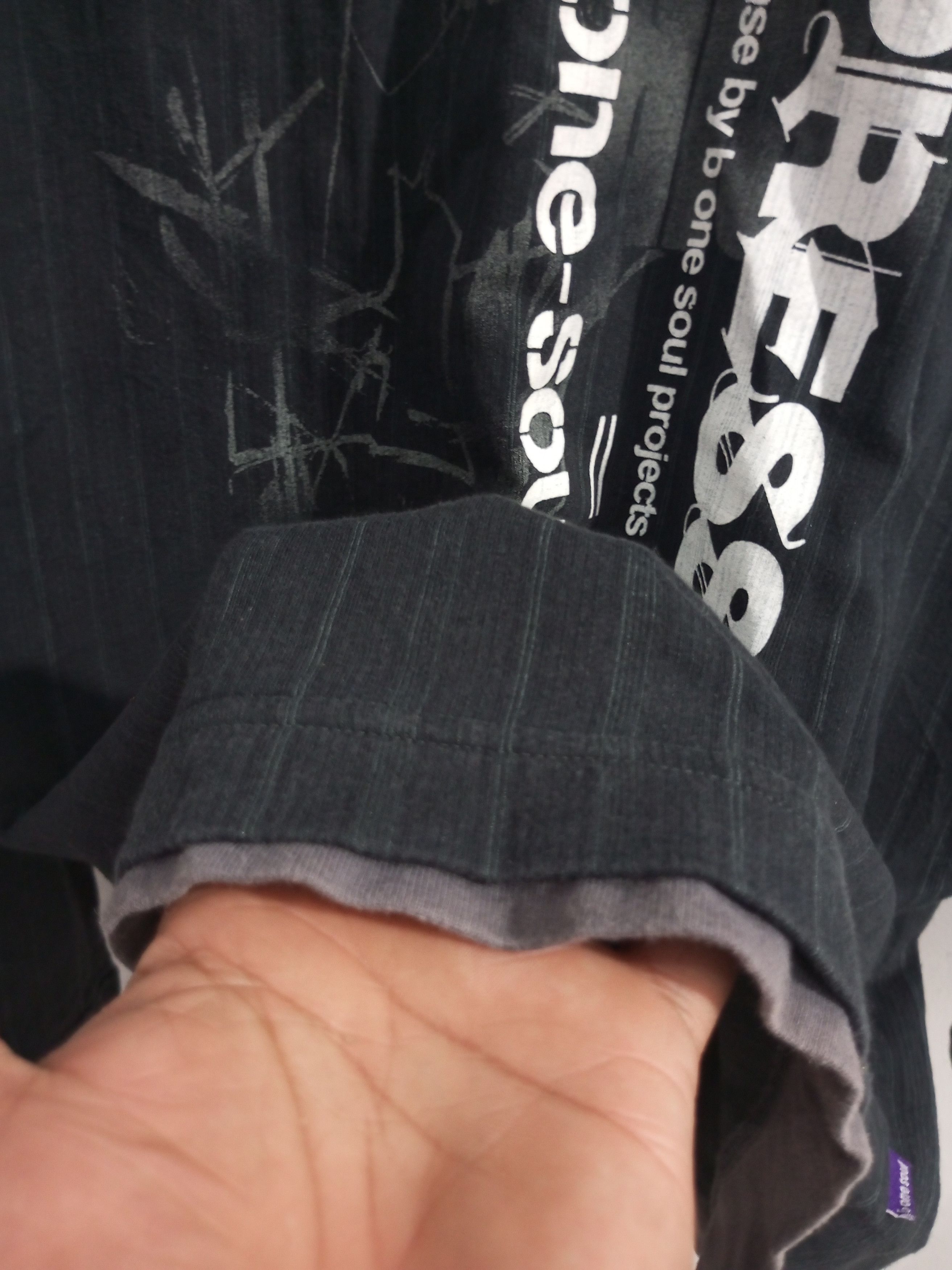 If Six Was Nine Vintage b one soul double layer long sleeve t shirt Size US L / EU 52-54 / 3 - 5 Thumbnail
