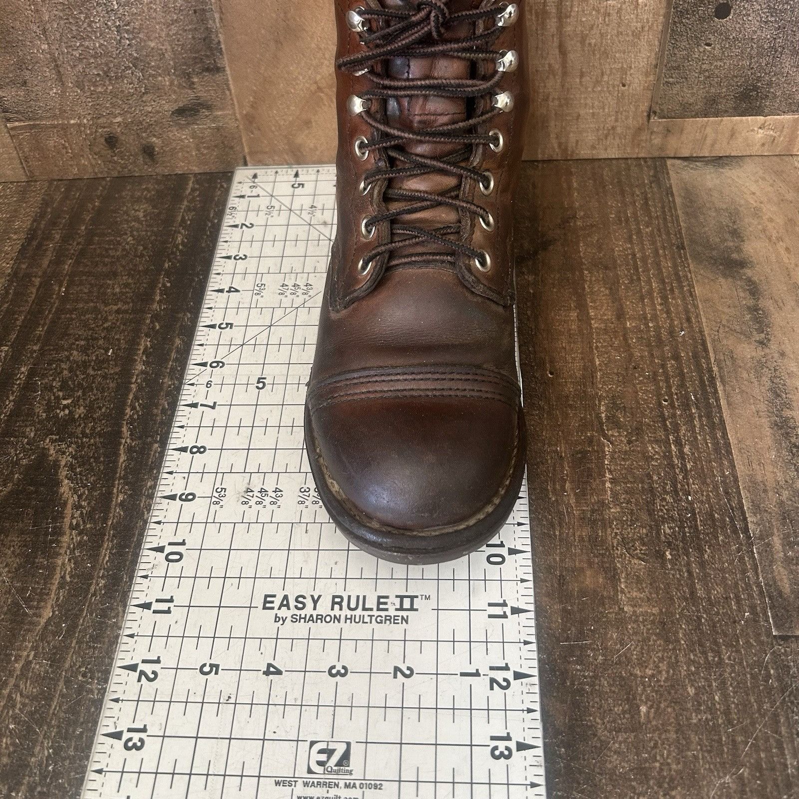 Red Wing Red Wing 8111 Iron Ranger Work Boots Mens 4.5 D Size US 5 / EU 37 - 7 Thumbnail