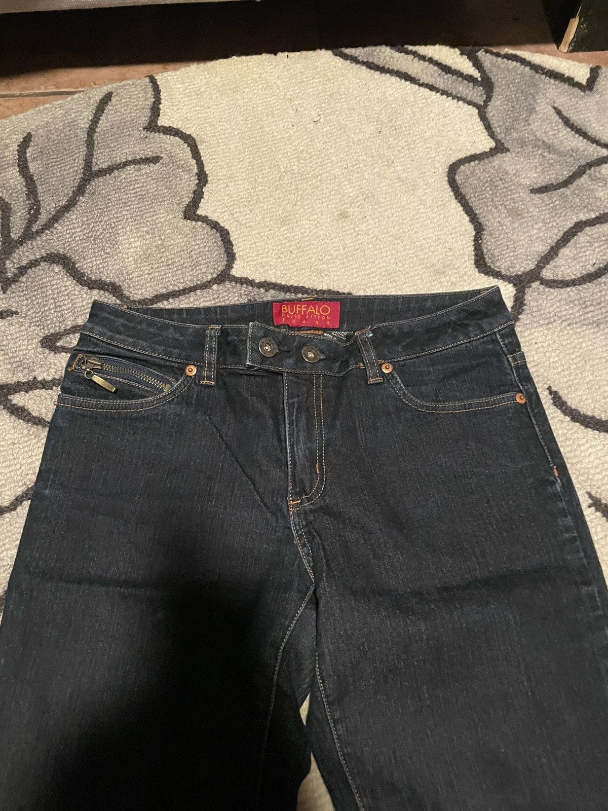 Buffalo David Bitton × Designer × Vintage Buffalo Flared Jeans Size 27" / US 4 / IT 40 - 3 Thumbnail