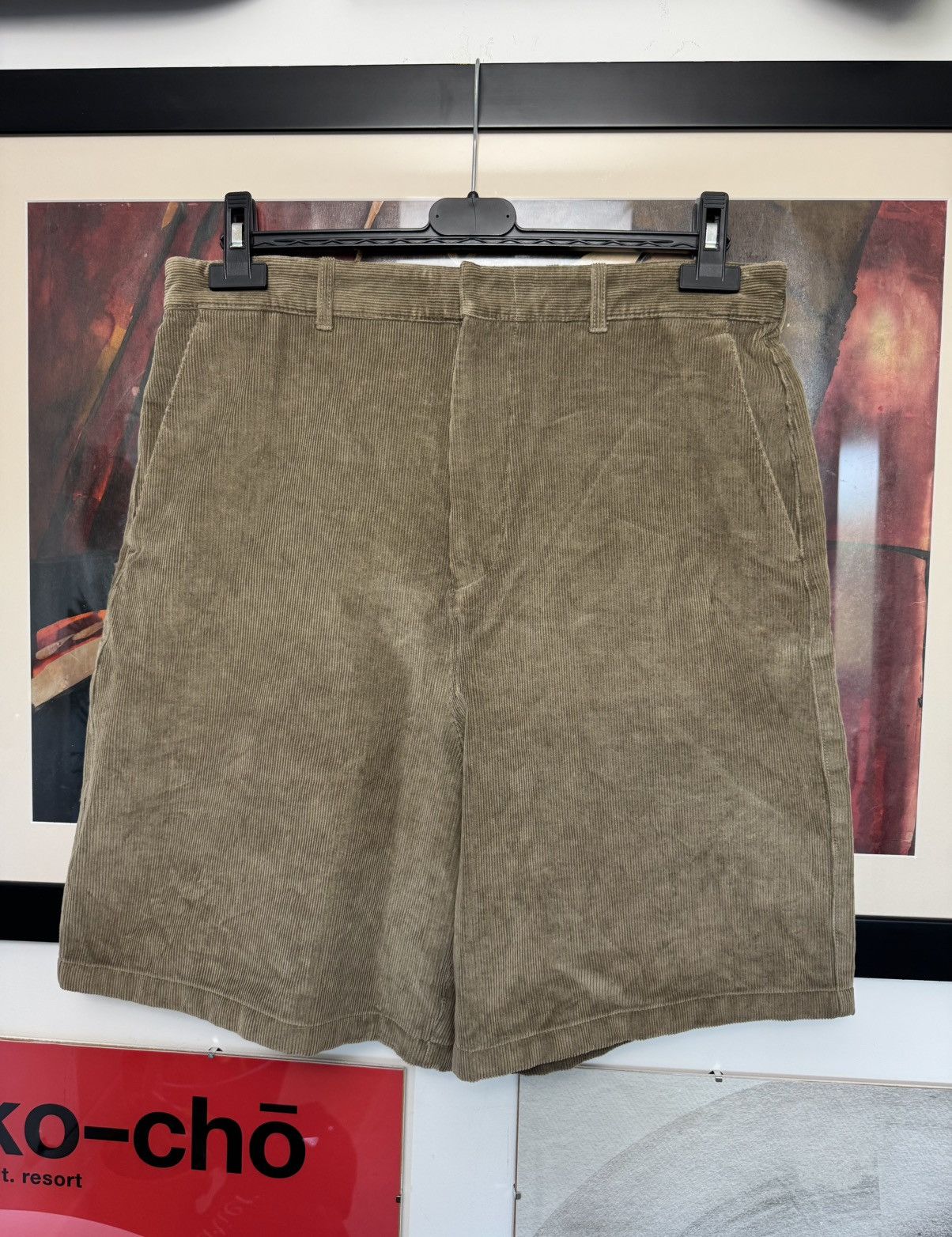 Acne Studios Acne Studios Corduroy Work Shorts Designer Luxury Casual Size US 32 / EU 48 - 1 Thumbnail