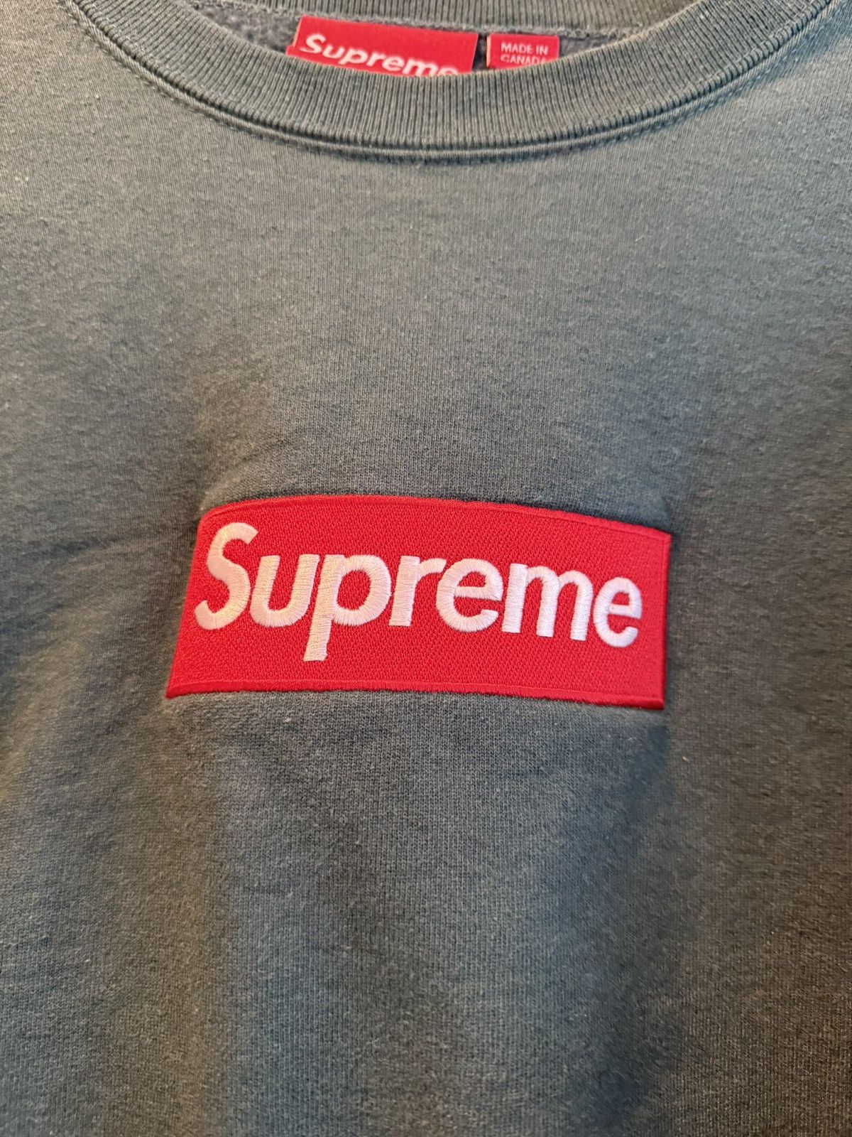 Supreme Supreme boxlogo crewneck Size US S / EU 44-46 / 1 - 2 Thumbnail