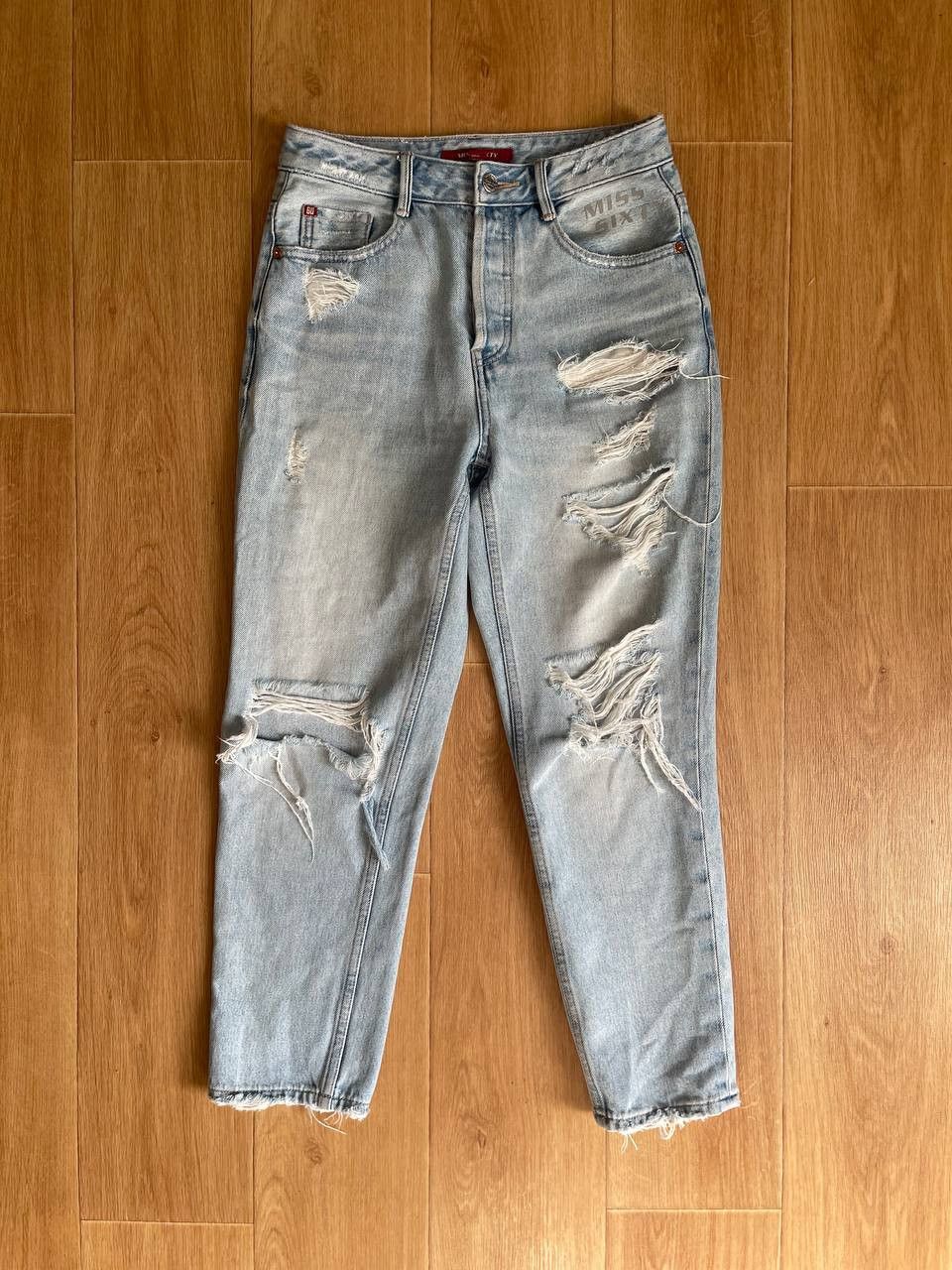 Miss Sixty Miss Sixty Jeans Faded Size 25" / US 0 / IT 36 - 2 Thumbnail