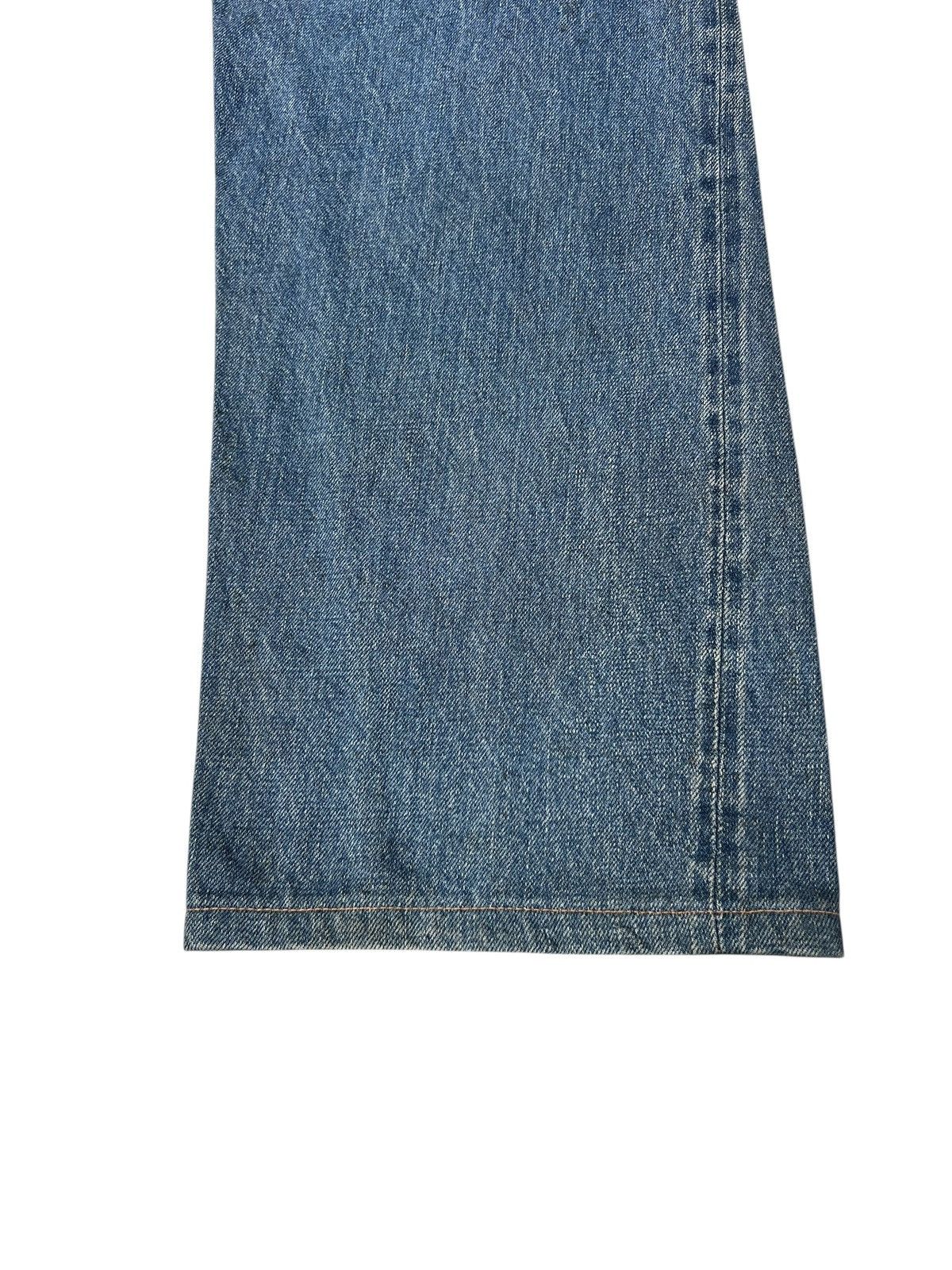 Johnbull Vintage 90s Sewing Chop Johnbull Stain Denim Selvedge Jeans Size US 34 / EU 50 - 22 Thumbnail