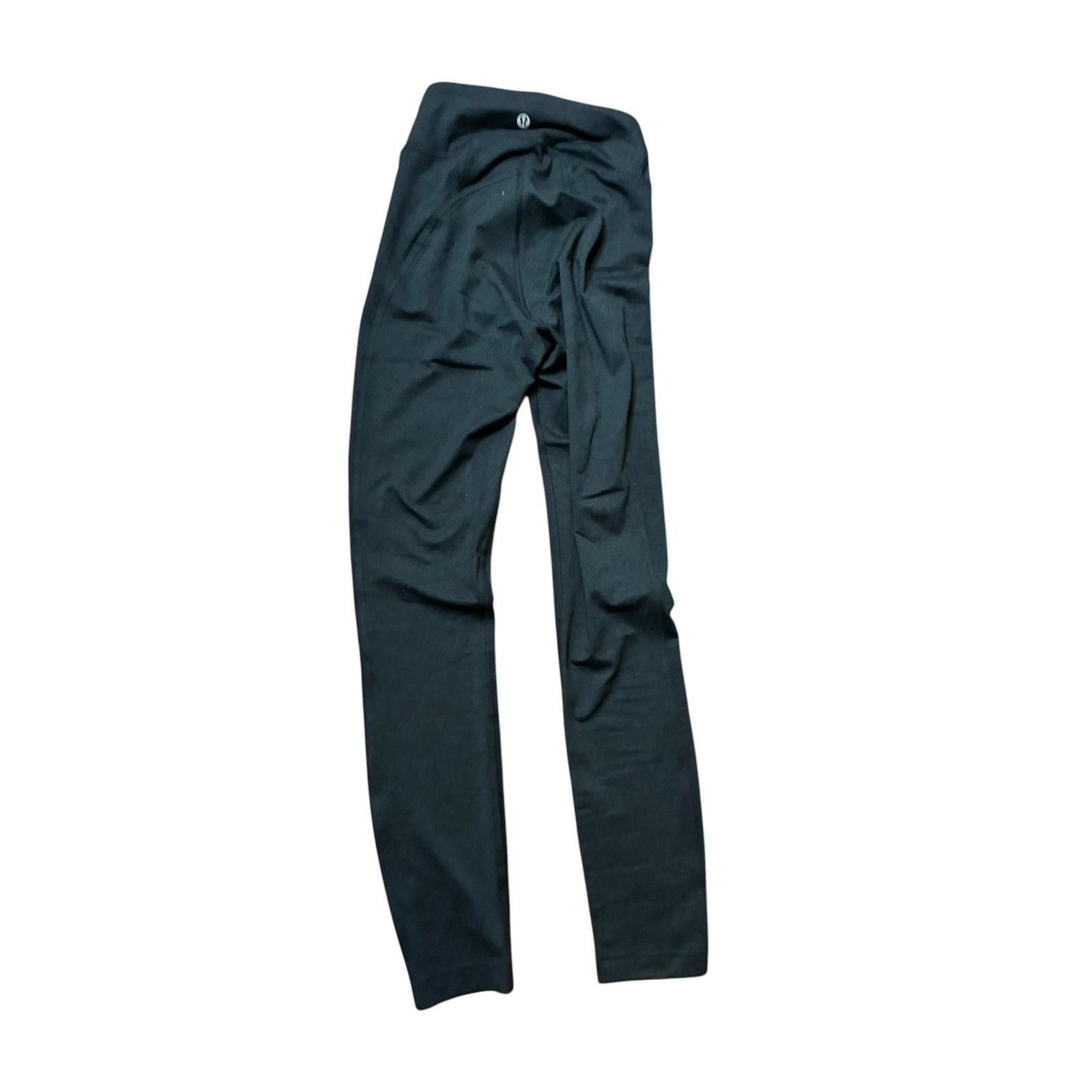 Lululemon Lululemon Softy Suedey Cross-Waist Tight 25" Black Size 2 Size 26" / US 2 / IT 38 - 2 Thumbnail
