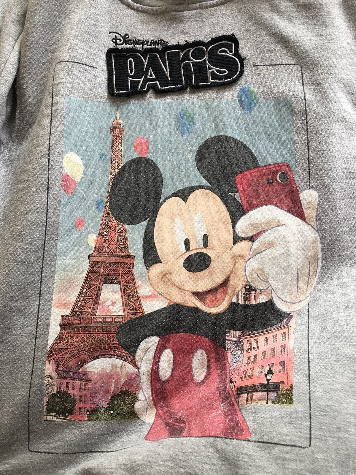 Disney × Vintage RARE DISNEY LAND PARIS MICKEY MOUSE VINTAGE HOODIE Size US S / EU 44-46 / 1 - 2 Thumbnail