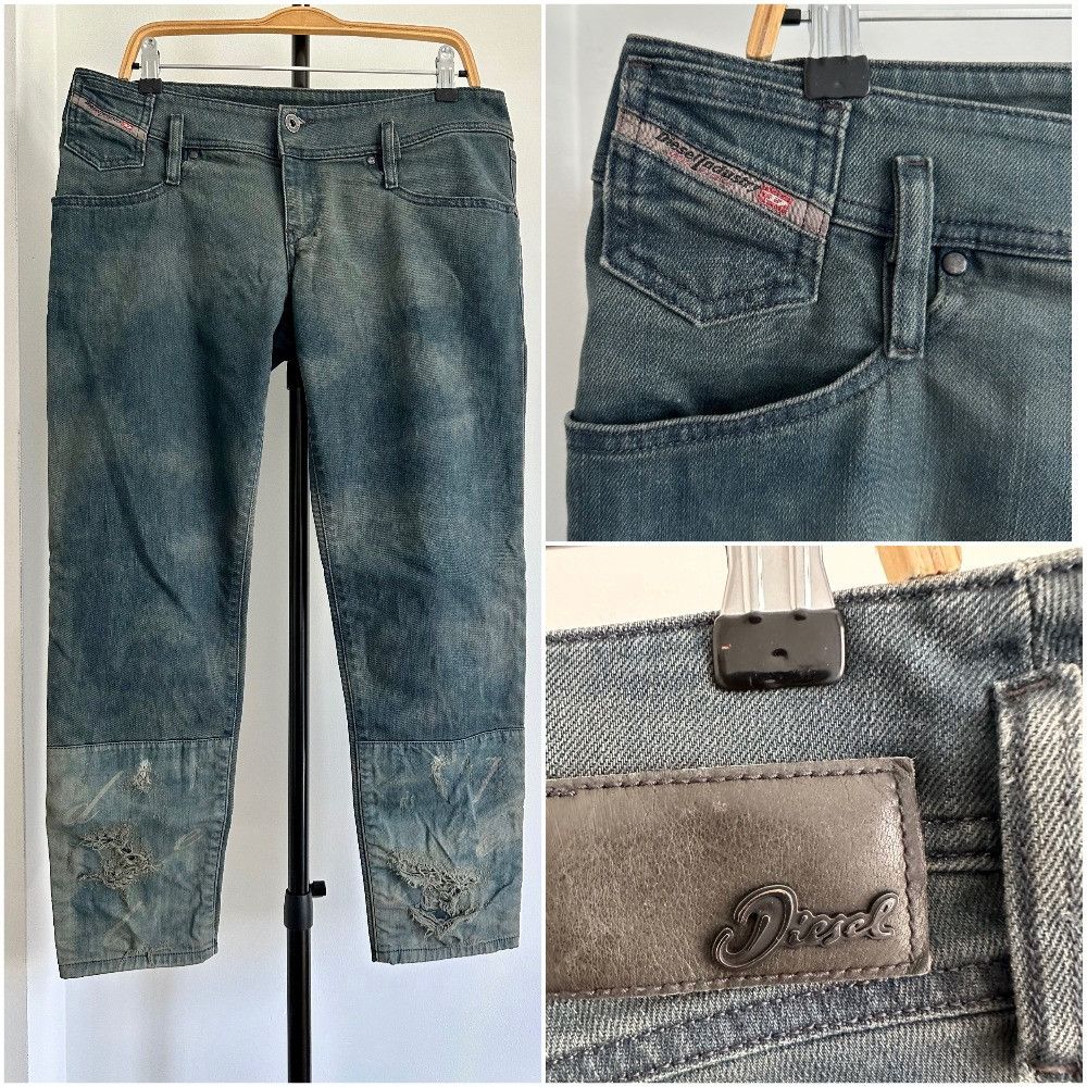 Diesel DIESEL Matic-K2 Slim-Ankle Length stretch pants jeans Size 32" / US 10 / IT 46 - 1 Thumbnail