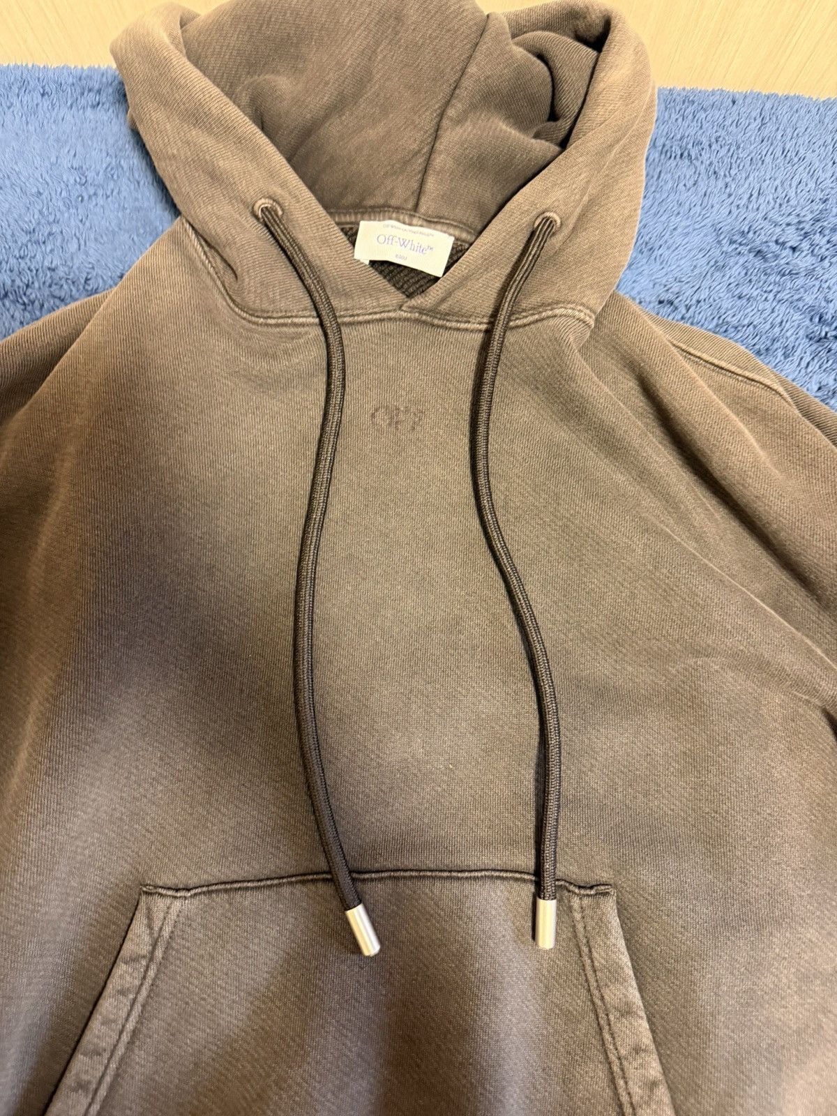 Off-White Off-White Super Moon Hoodie with Vintage Effect Size US XS / EU 42 / 0 - 2 Thumbnail