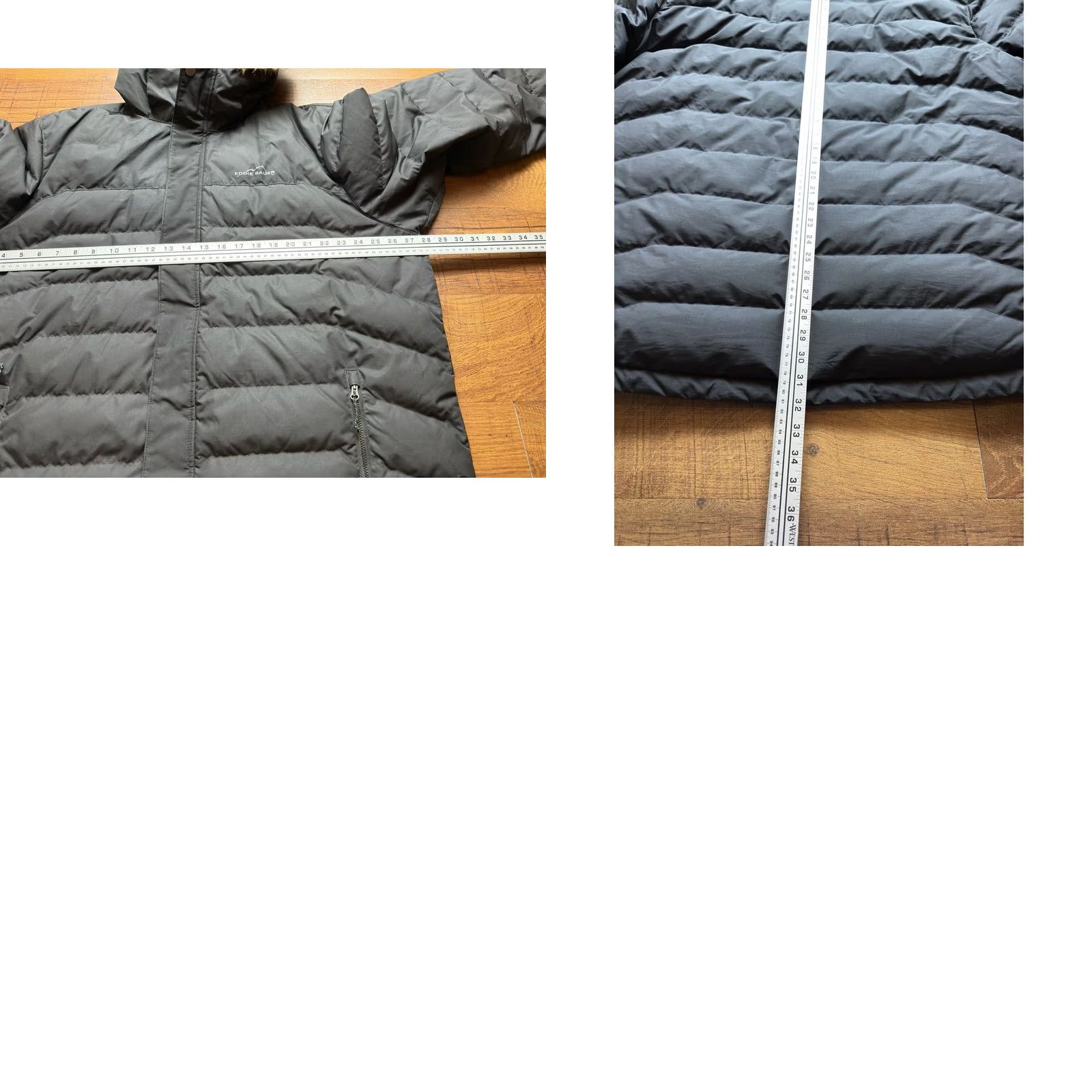 Eddie Bauer Eddie Bauer Parka Jacket Down Puffer Coat Full Zip Faux Fur Hood Men 2XL Black Size US XXL / EU 58 / 5 - 8 Thumbnail
