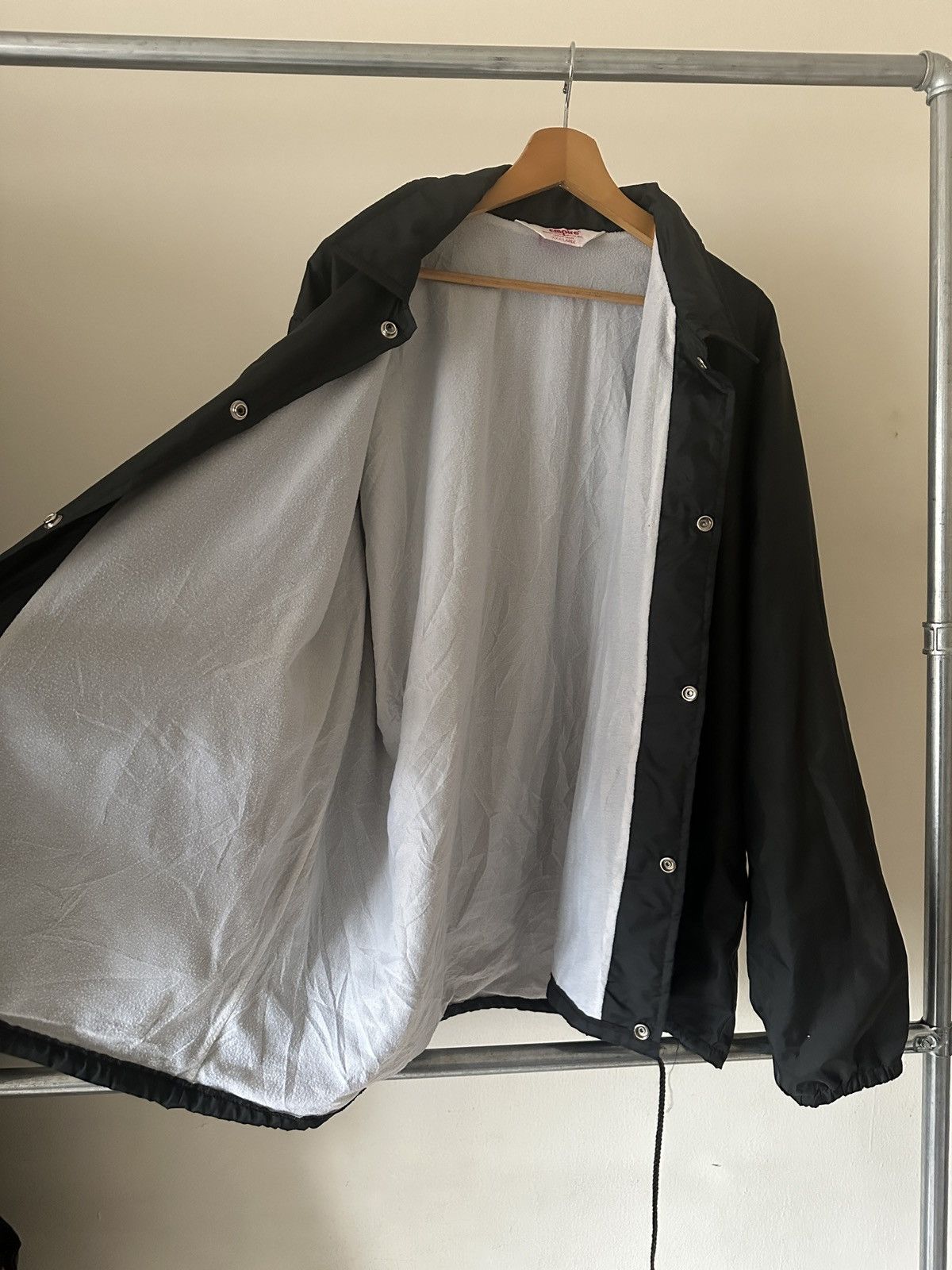 Vintage 1990s Vintage Nervous Record Coach Jacket Size US XXL / EU 58 / 5 - 4 Thumbnail