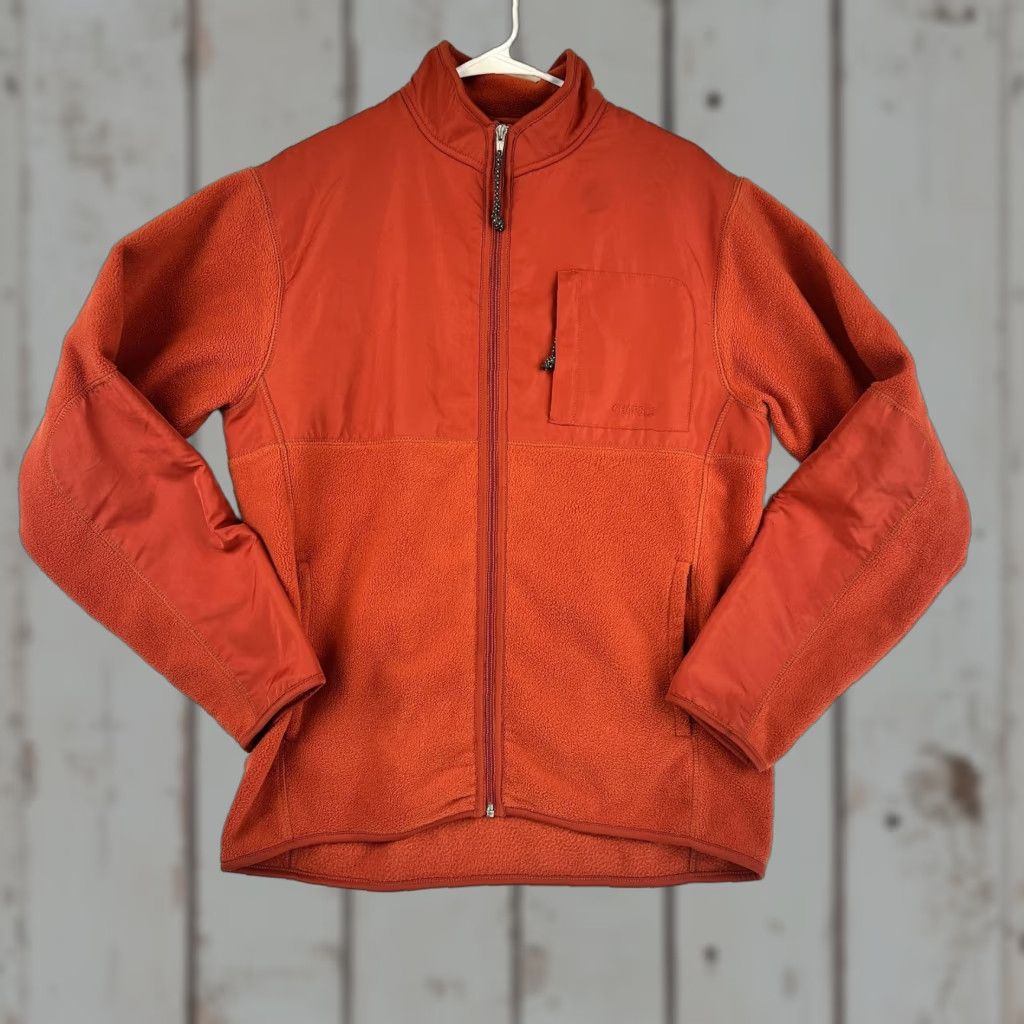Chaps Chaps Jacket Mens M Orange Full Zip Fleece Lined Outdoor Polyester Pocket Windbreaker Size US M / EU 48-50 / 2 - 1 Thumbnail