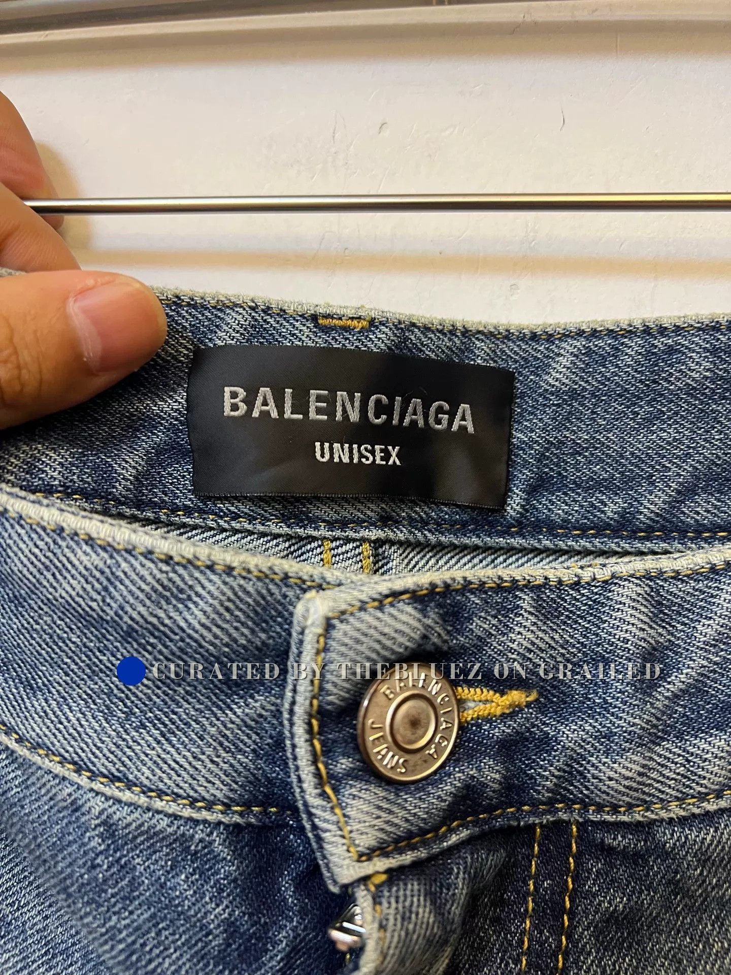 Balenciaga Balenciaga SS25 Light Blue Flared Jeans Size US 32 / EU 48 - 3 Thumbnail