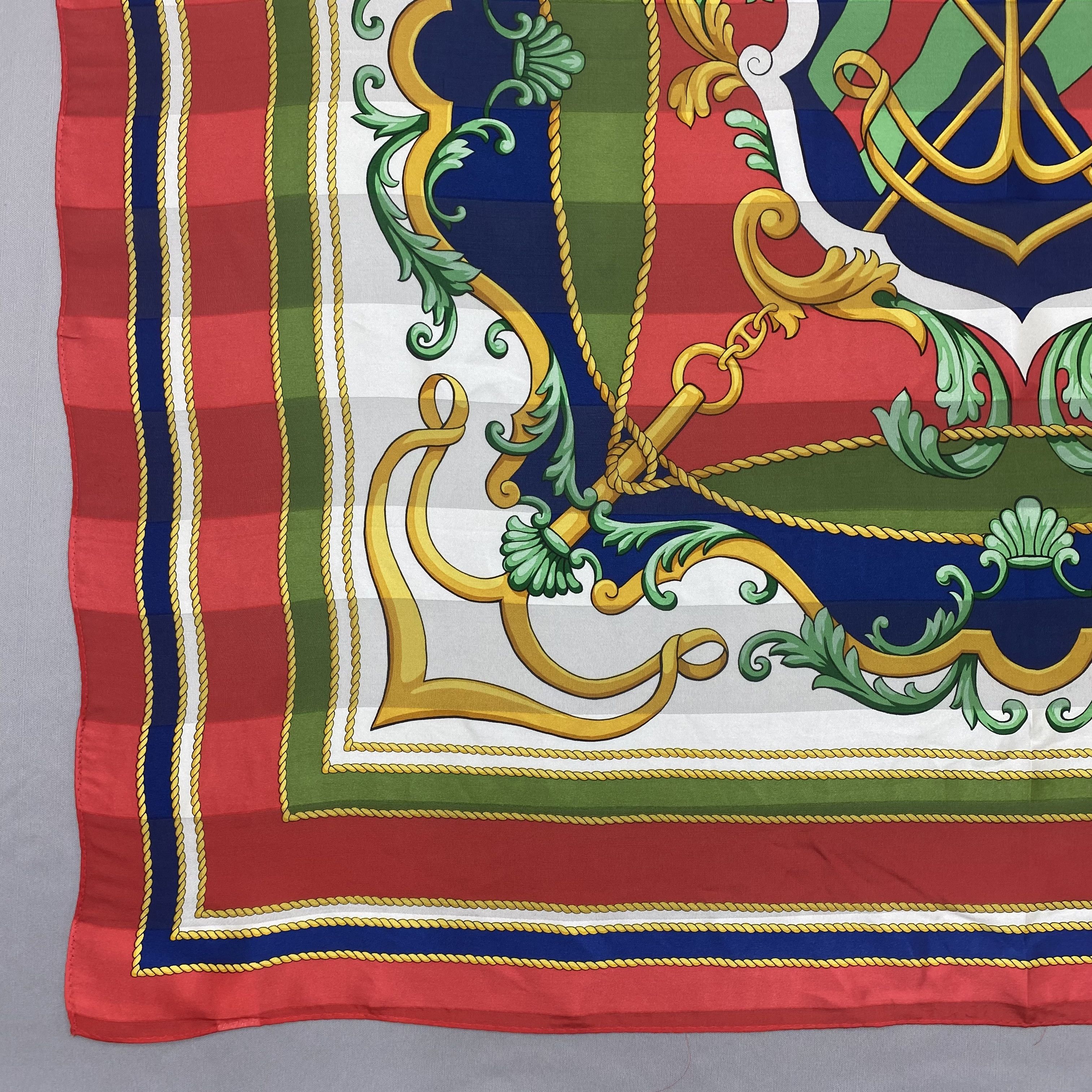 Roberta di Camerino Vintage Roberta di Camerino SILK Scarf Twill Stole Scarves Size ONE SIZE - 8 Thumbnail