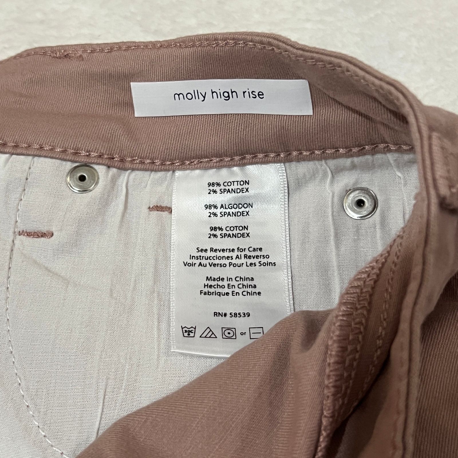 Other Molly 10" High Rise Shorts - Stitch Fix Rolled Cuff 5 Pocket Size 26" / US 2 / IT 38 - 7 Thumbnail