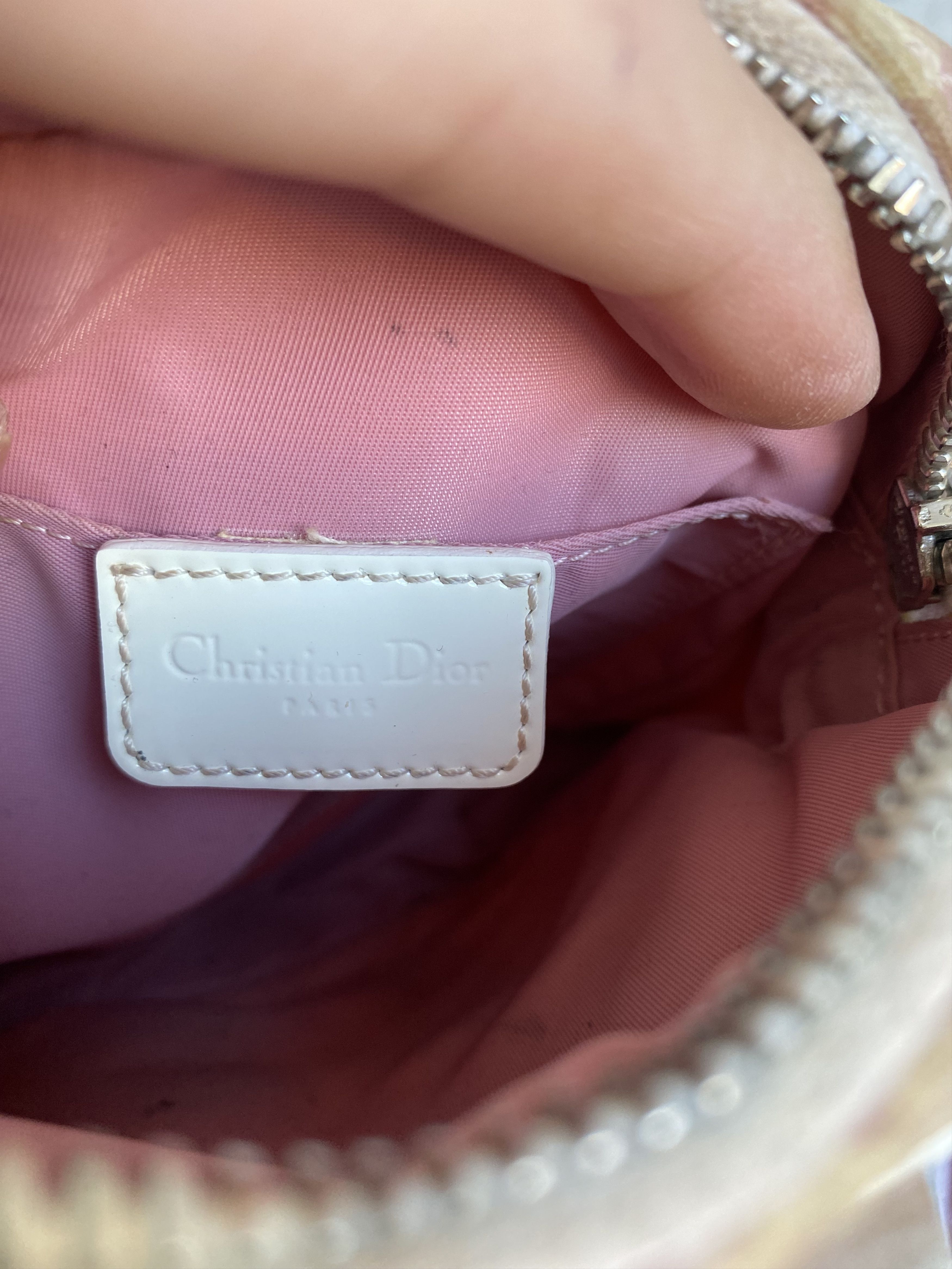 Dior Vintage Christian Dior pink monogram flower messenger bag Size ONE SIZE - 10 Thumbnail