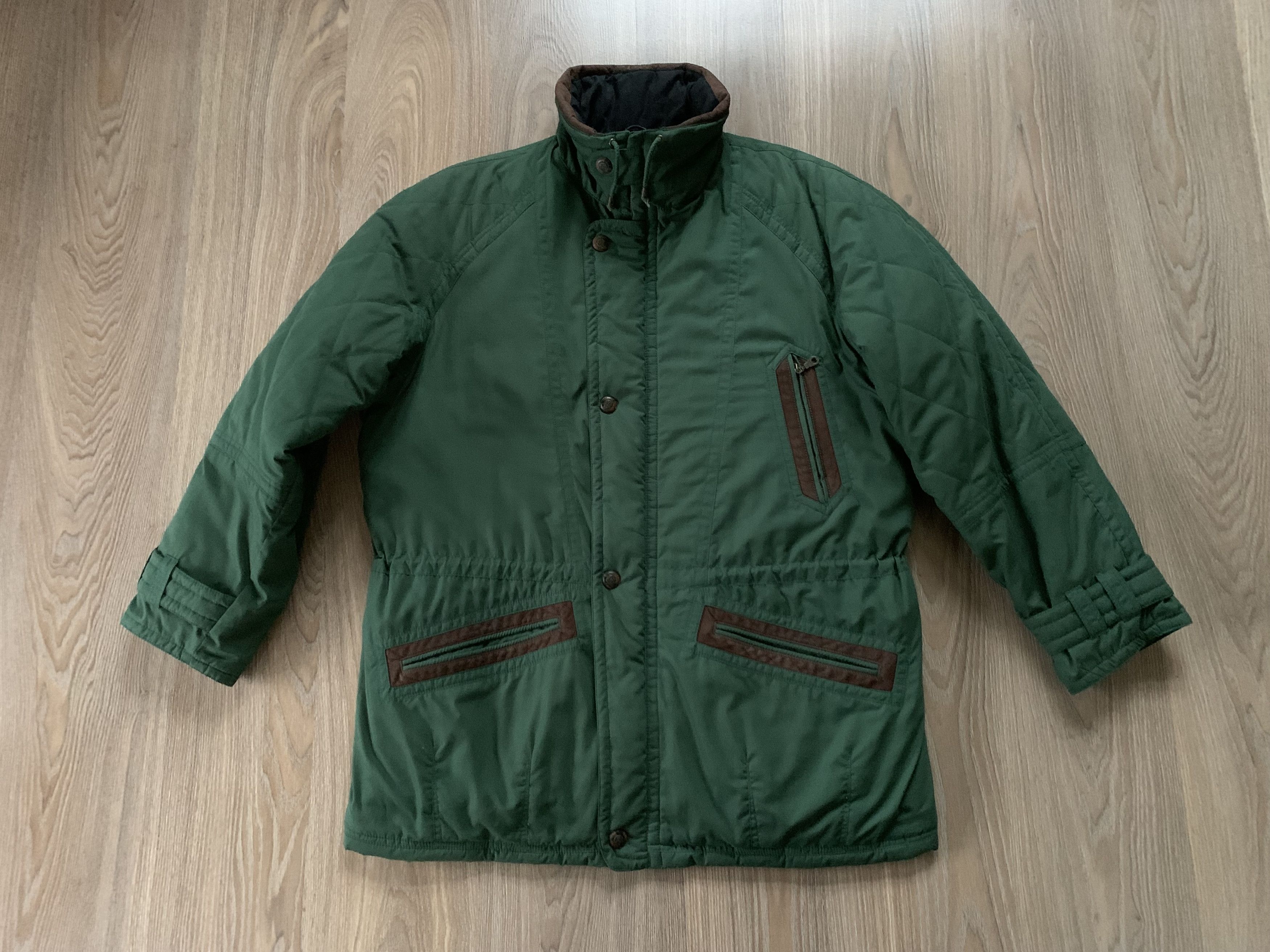 Vintage Rare Vincenzo By Schild Vintage Textile Winter Jacket Size US XL / EU 56 / 4 - 1 Thumbnail