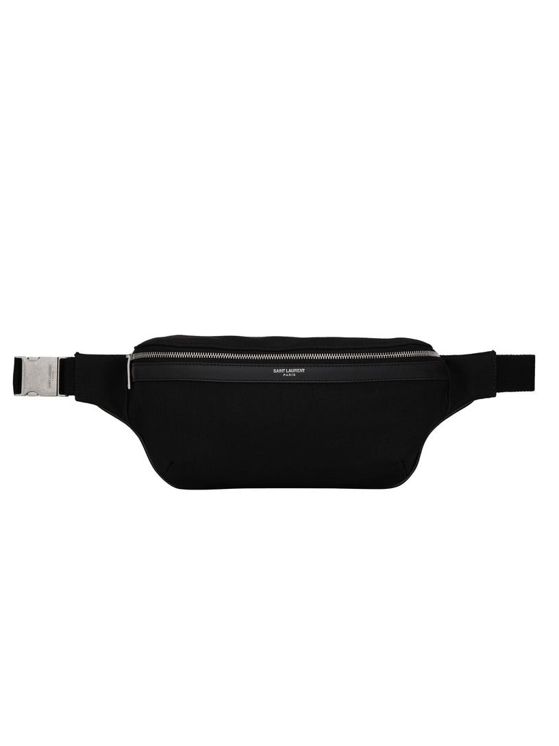 Saint Laurent Paris Classic Crossbody Bag In Canvas, Men's