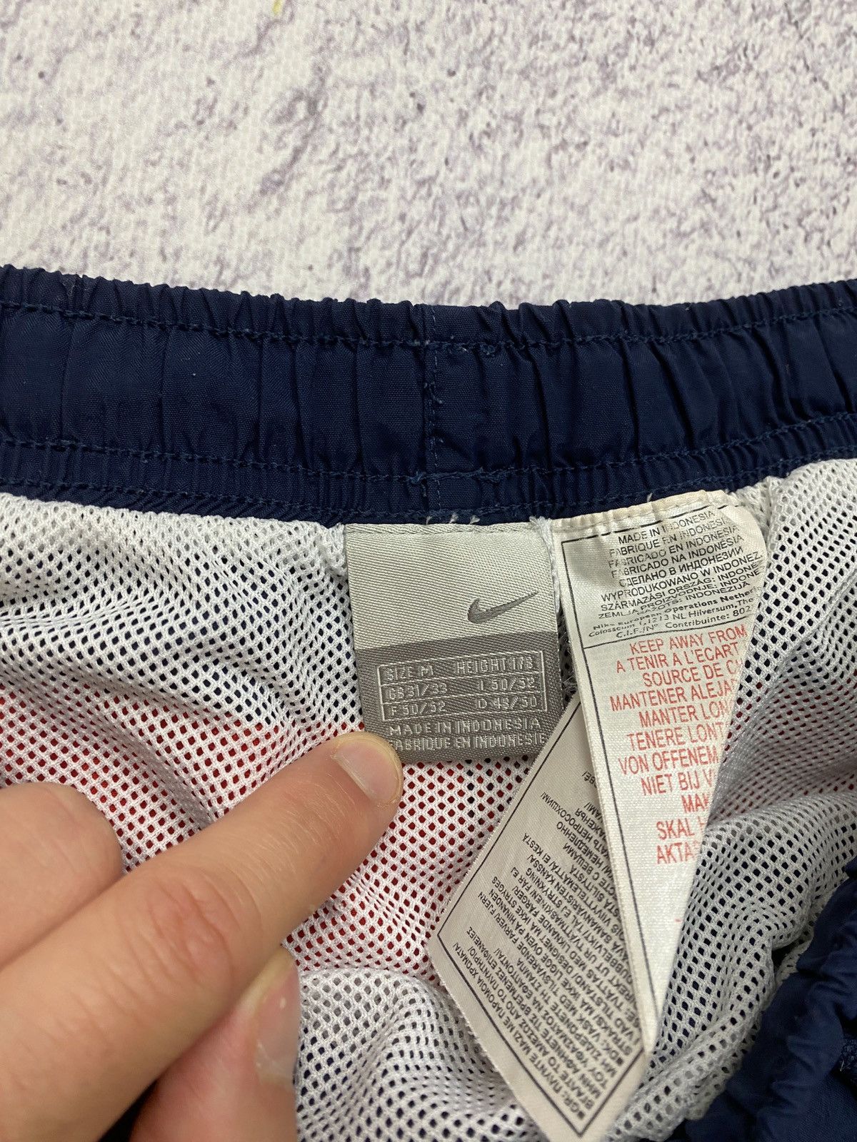 Nike × Vintage Vintage Y2K Nike Nylon Shorts Size L Size US 32 / EU 48 - 6 Thumbnail