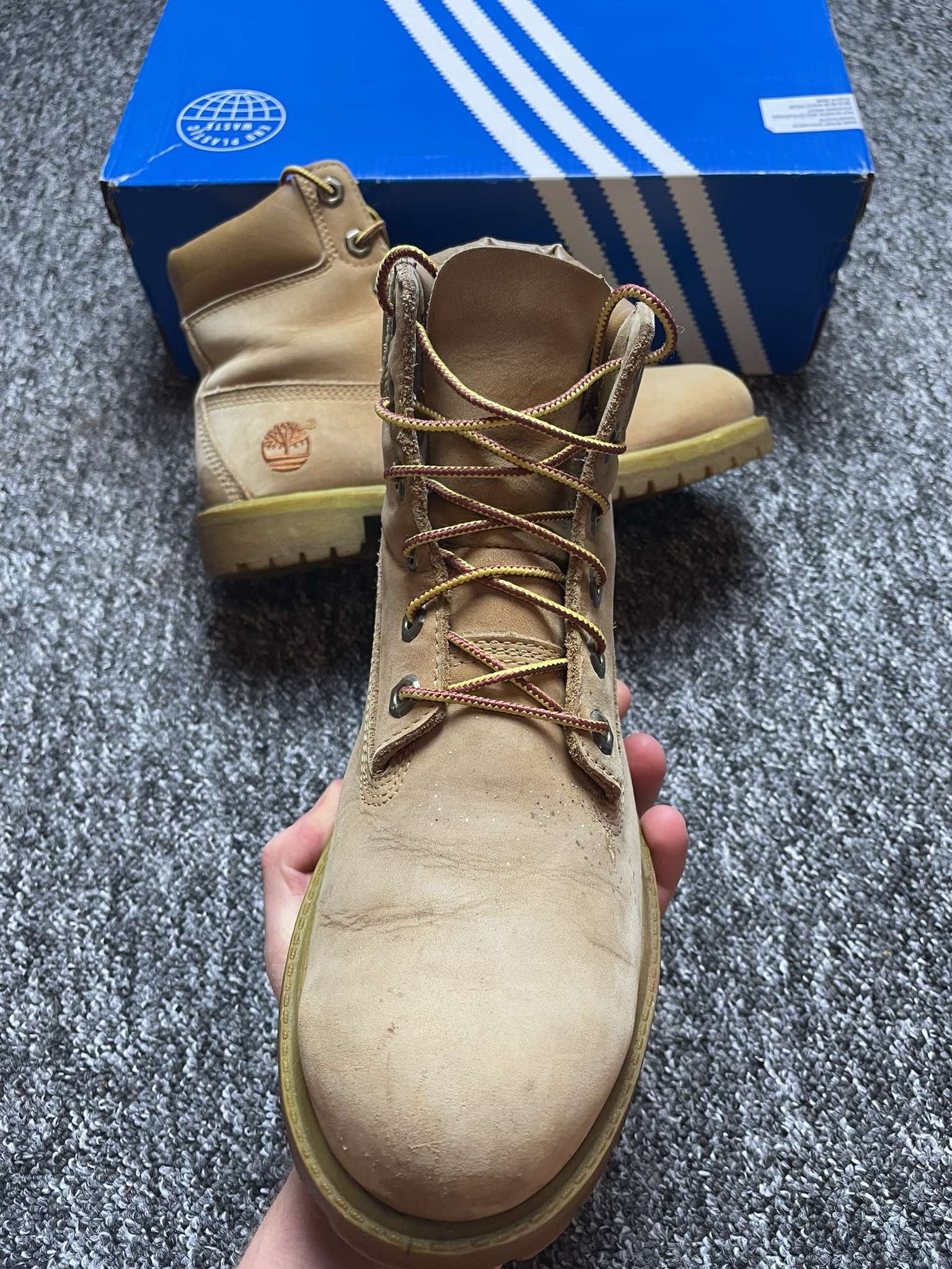 Timberland × Vintage Vintage classic High sneakers Timberland 6 inch premium boot Size US 5 / EU 37 - 3 Thumbnail