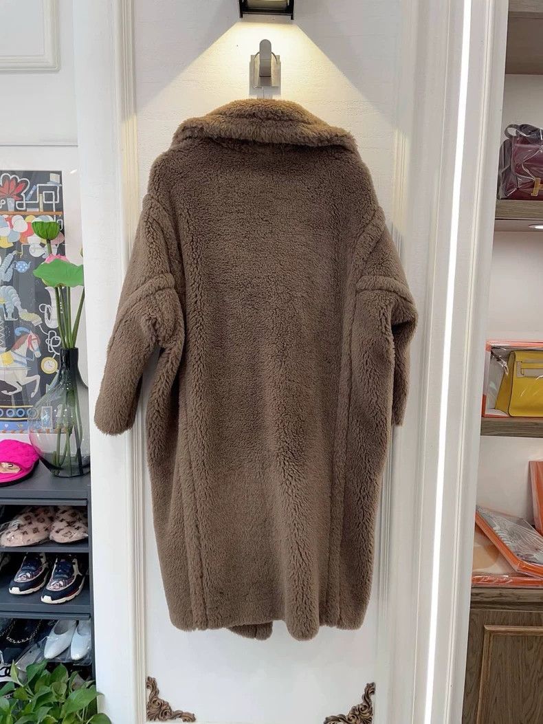 Max Mara Max Mara Turtledove Grey Teddy Coat Size XS / US 0-2 / IT 36-38 - 2 Thumbnail