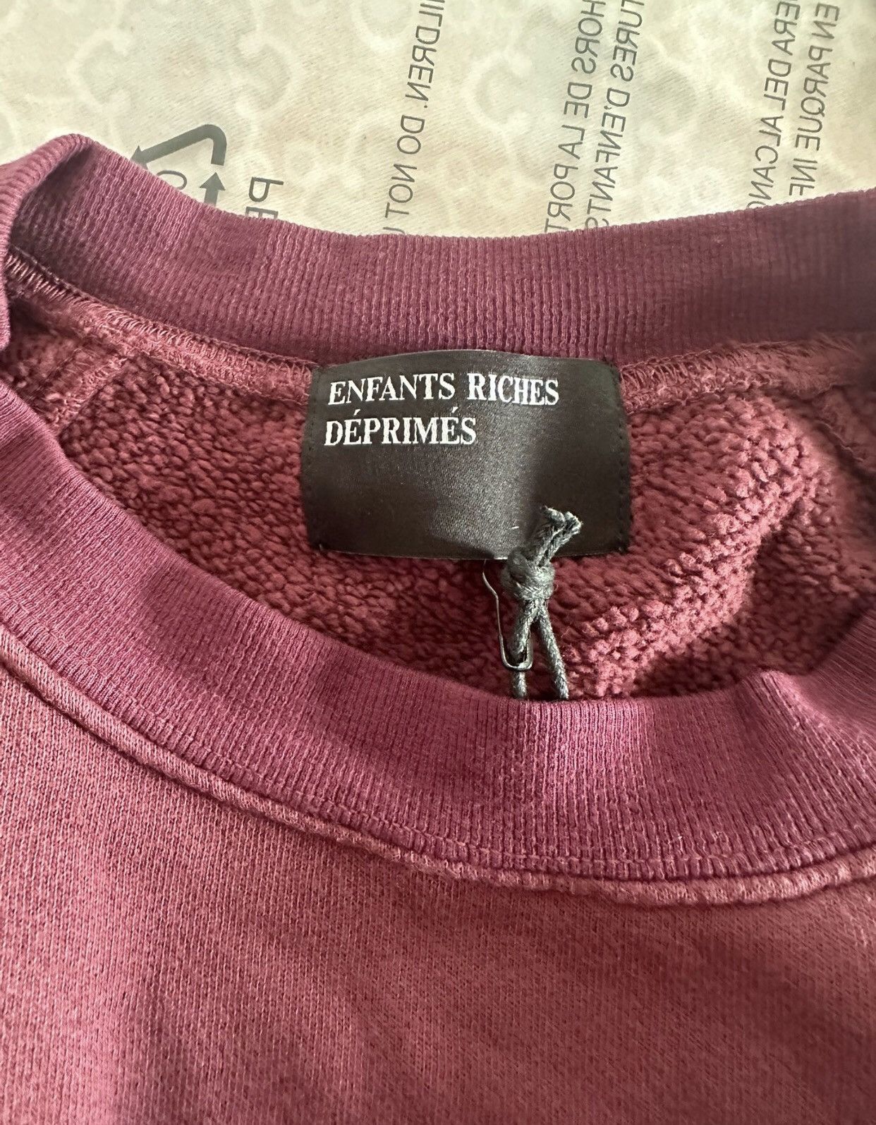 Enfants Riches Deprimes Enfants Riches Deporimes 24fw erd24 Autumn Sweater hoodie Size US M / EU 48-50 / 2 - 7 Thumbnail
