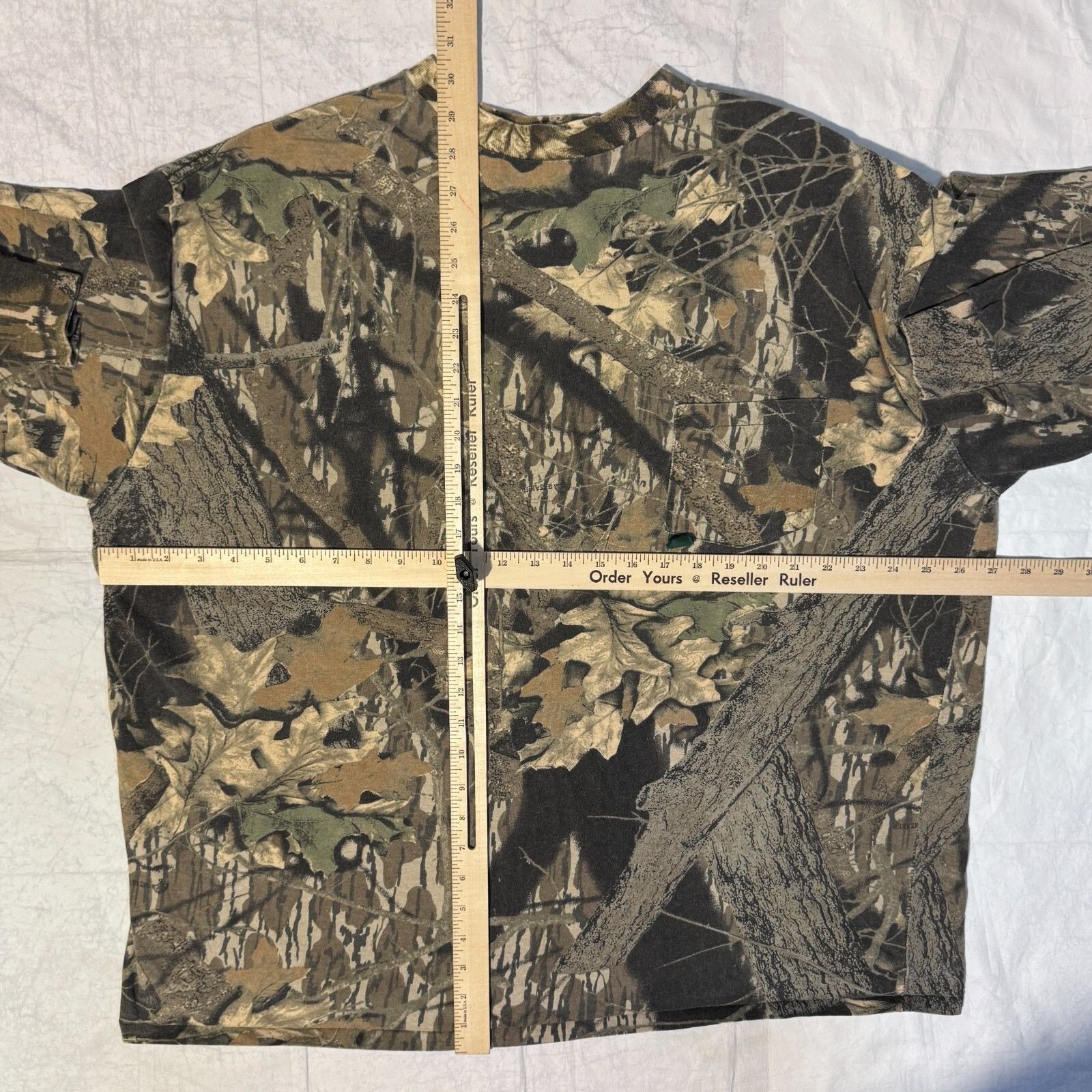 Mossy Oaks Vintage 90s Mossy Oak Camo Hunting Long Sleeve Tshirt - 2XL Size US XXL / EU 58 / 5 - 6 Thumbnail