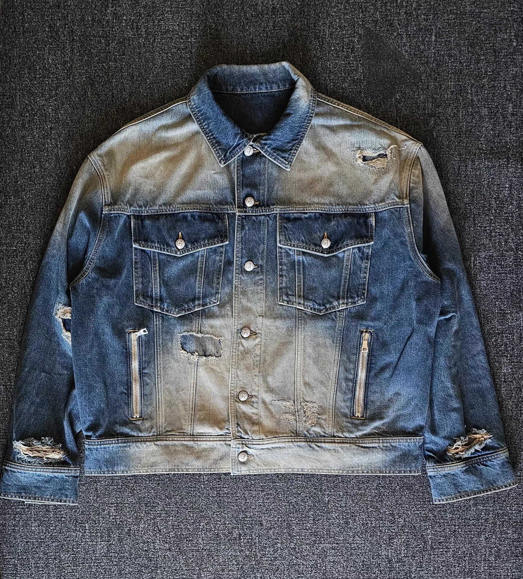 Balmain Balmain Denim Jacket Size US XL / EU 56 / 4 - 2 Thumbnail