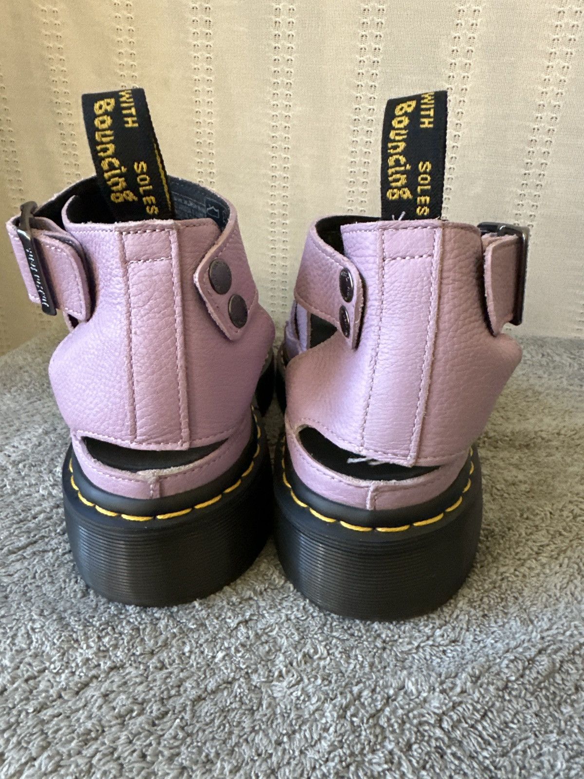 Dr. Martens Dr Martens Clarissa II Quad Women's Lilac Purple Sandals Size US 9 / IT 39 - 5 Thumbnail