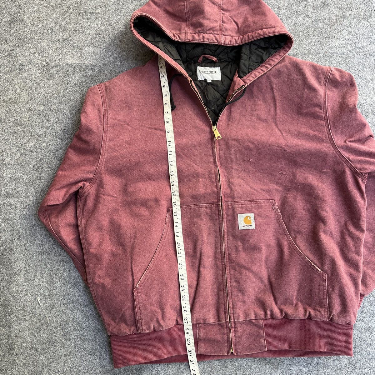 Carhartt Vintage Carhartt Hooded Active Jacket Pink Size US XL / EU 56 / 4 - 7 Thumbnail