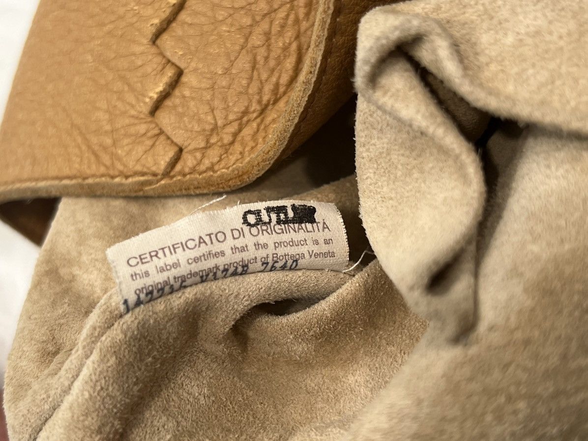 Bottega Veneta Vintage Bottega Veneta Cervo Hobo Bag – Camel Leather Size ONE SIZE - 14 Thumbnail