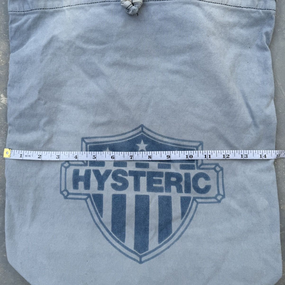Hysteric Glamour Hysteric Glamour Crest Logo Drawstring Bagpack Size ONE SIZE - 10 Thumbnail