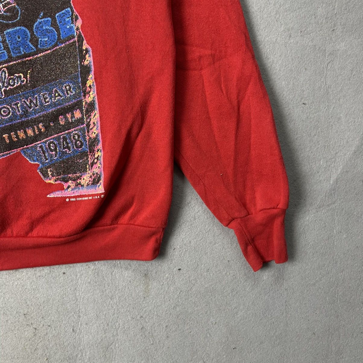 Converse Vintage 1993 Converse “1948” Graphic Crewneck Sweatshirt Size US M / EU 48-50 / 2 - 5 Thumbnail
