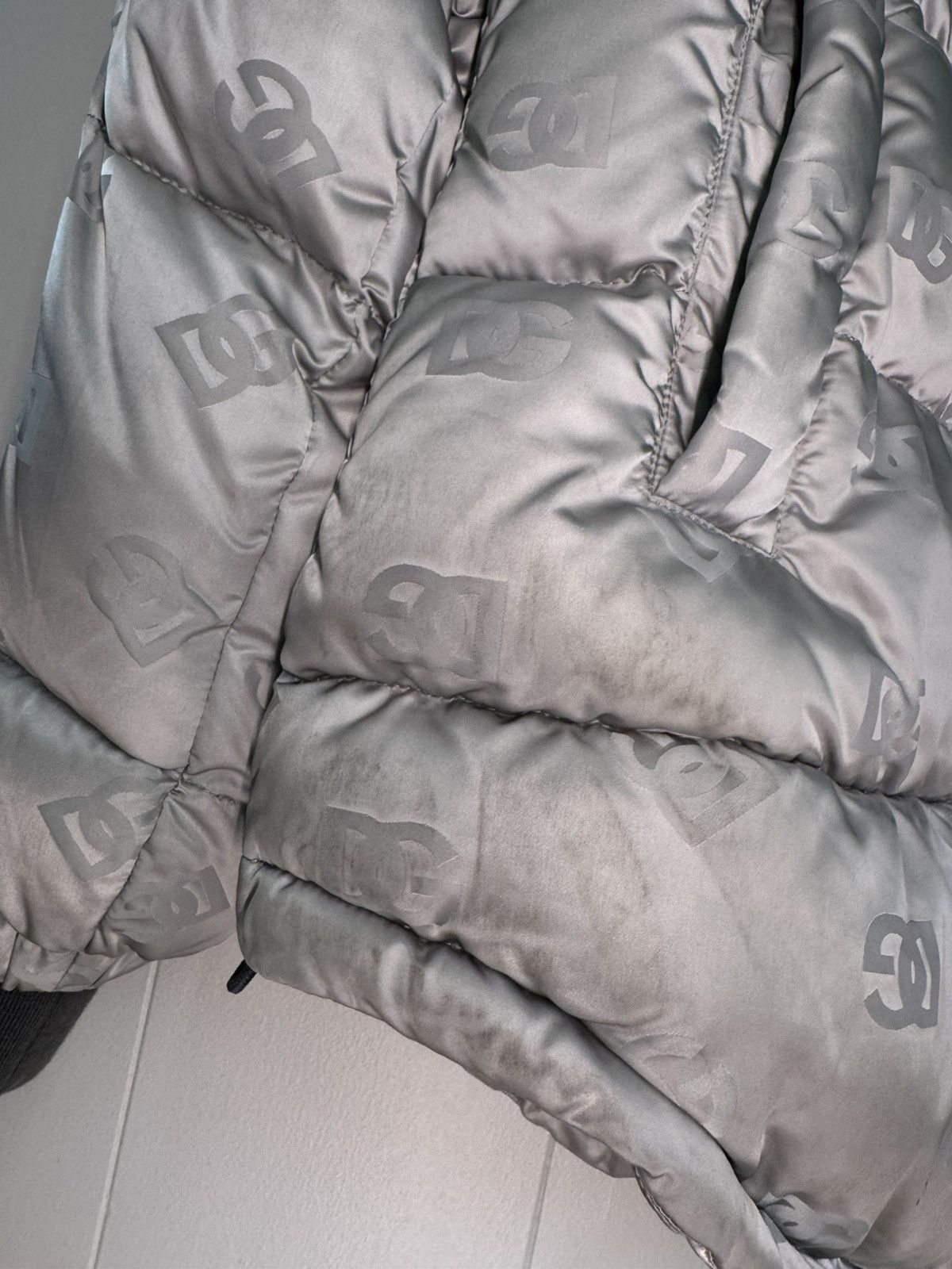 Dolce & Gabbana Dolce Gabbana DG Monogram Puffer Jacket Size US S / EU 44-46 / 1 - 10 Thumbnail