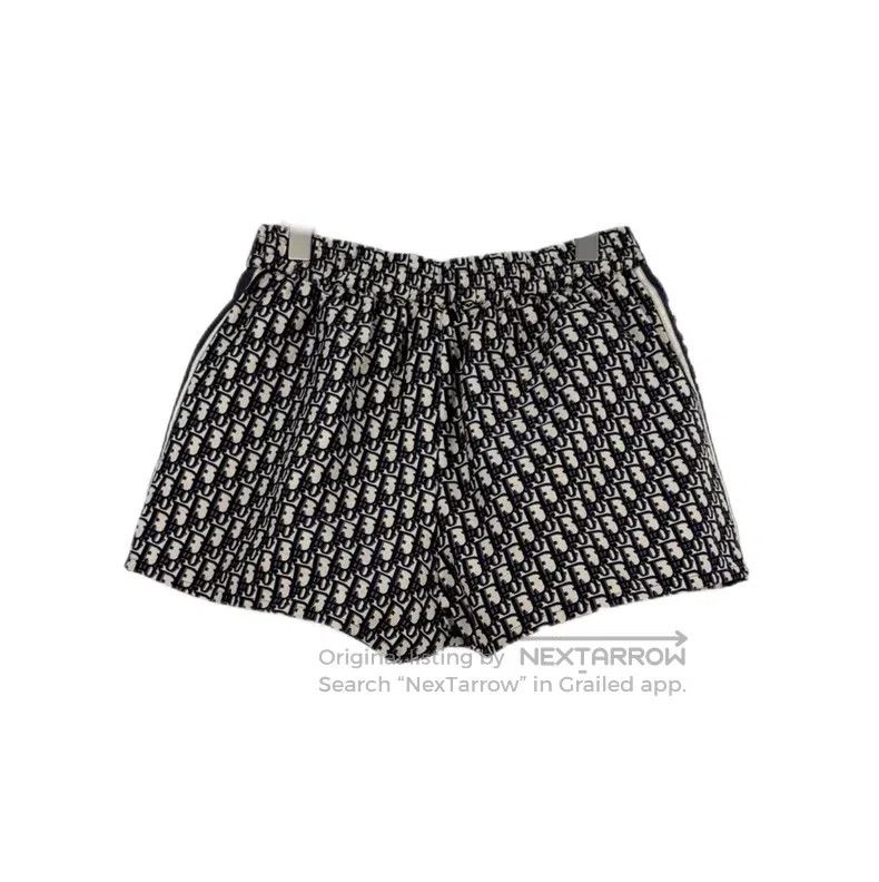 Dior Dior Dark blue old flower full print shorts Size 27" / US 4 / IT 40 - 2 Thumbnail