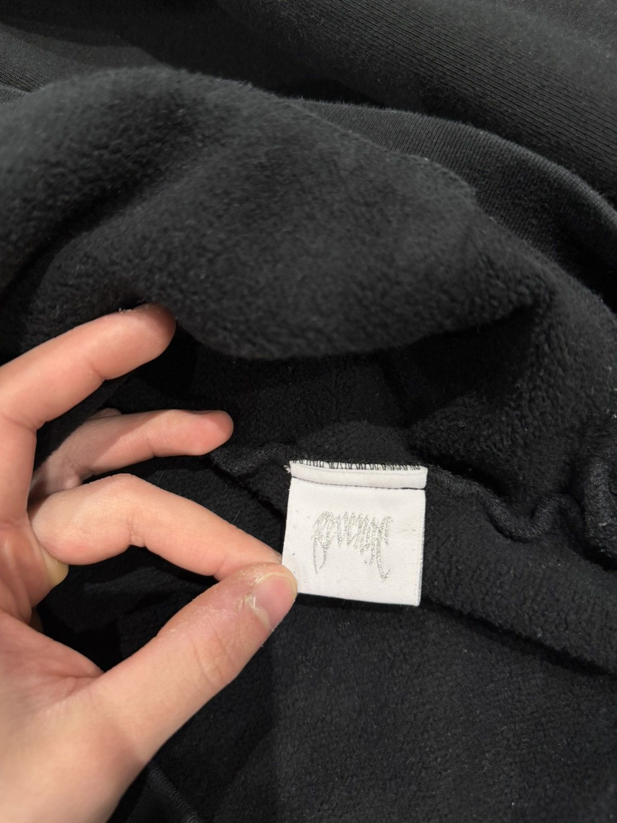 Revenge Revenge Nine Months Hoodie Black Size: L Size US L / EU 52-54 / 3 - 11 Thumbnail