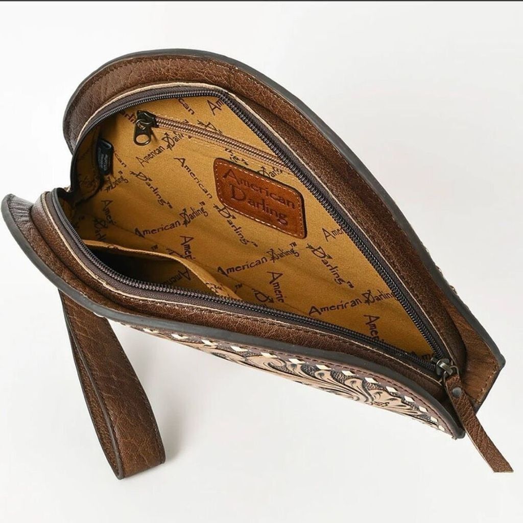 Other American Darling Taco Genuine Leather Western Women Clutch Size ONE SIZE - 5 Thumbnail