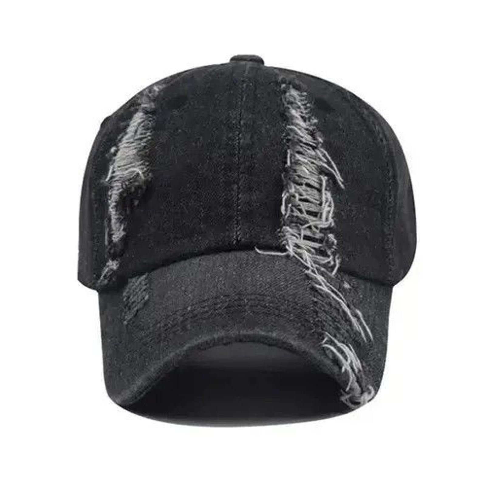 Vintage Distressed Baseball Y2K Cap Washed Size ONE SIZE - 2 Thumbnail
